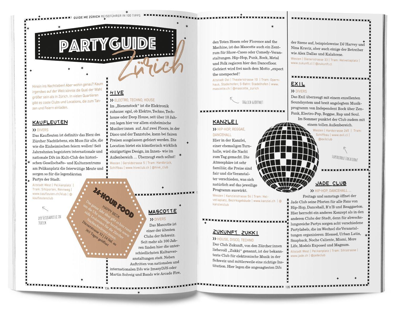 Beispielinhalt (Bild) GuideMe Reiseführer Zürich