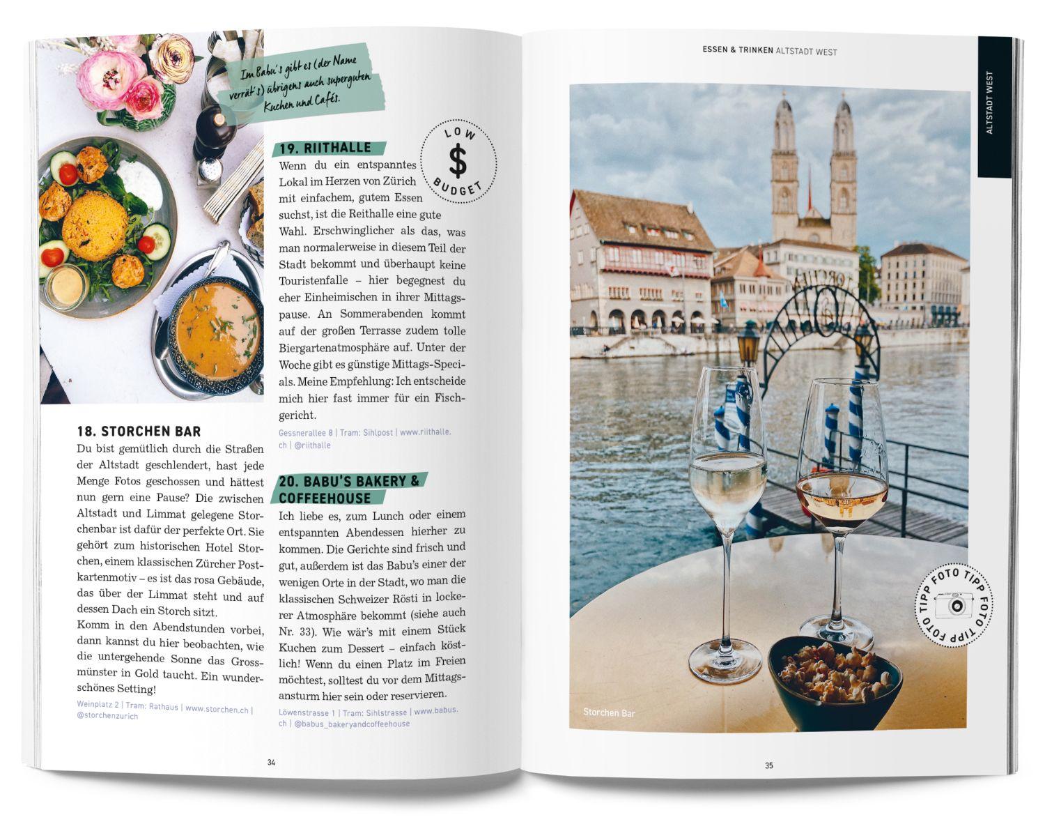 Beispielinhalt (Bild) GuideMe Reiseführer Zürich