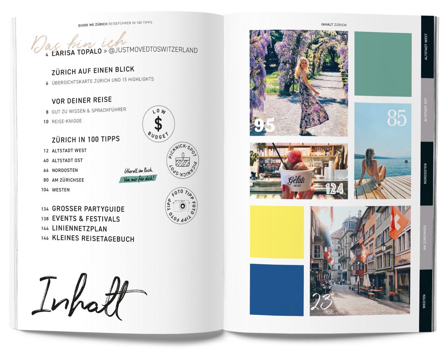 Beispielinhalt (Bild) GuideMe Reiseführer Zürich