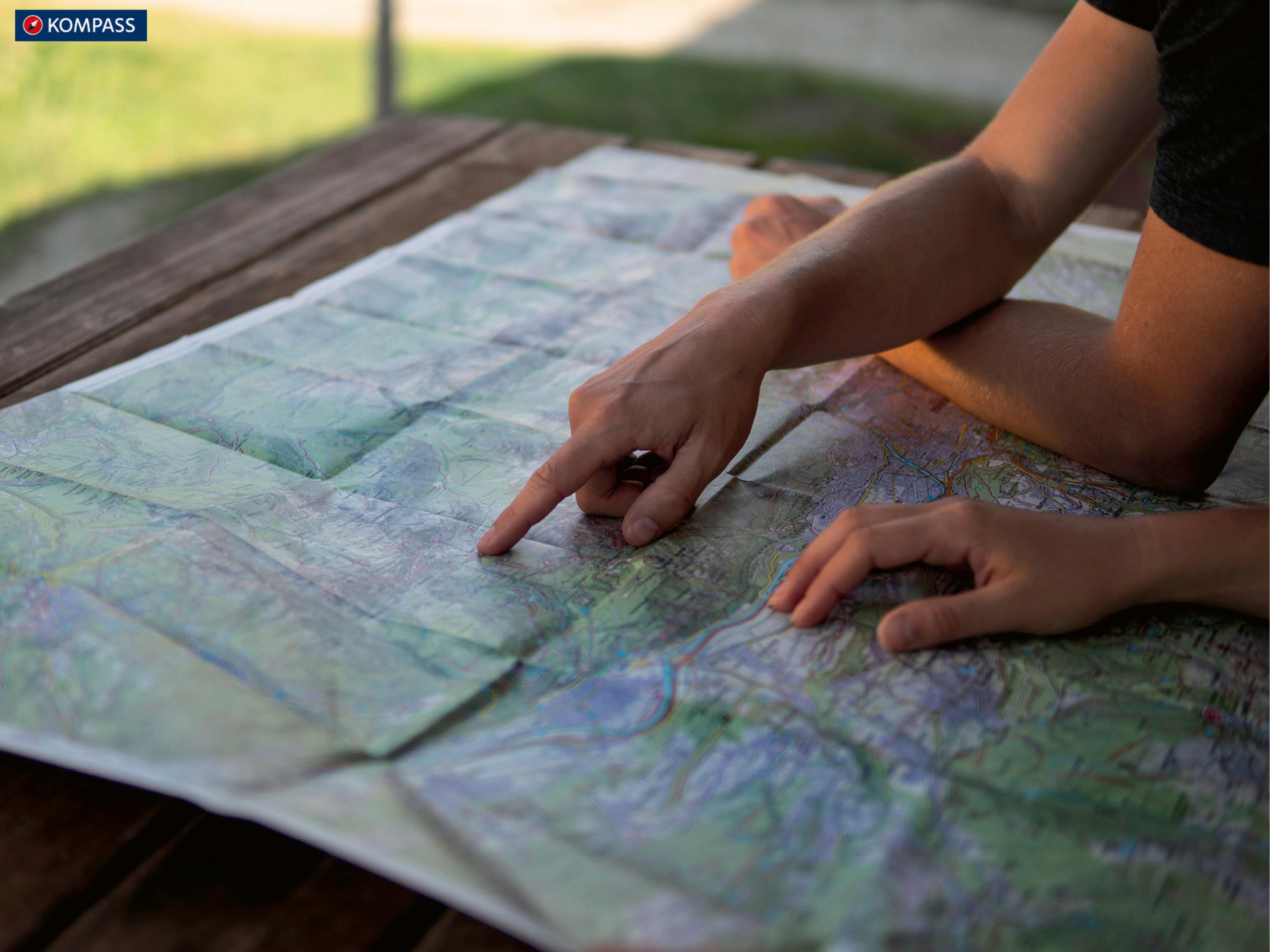 Beispielinhalt (Bild) KOMPASS Wanderkarte 052 Ultental / Val d'Ultimo 1:25.000