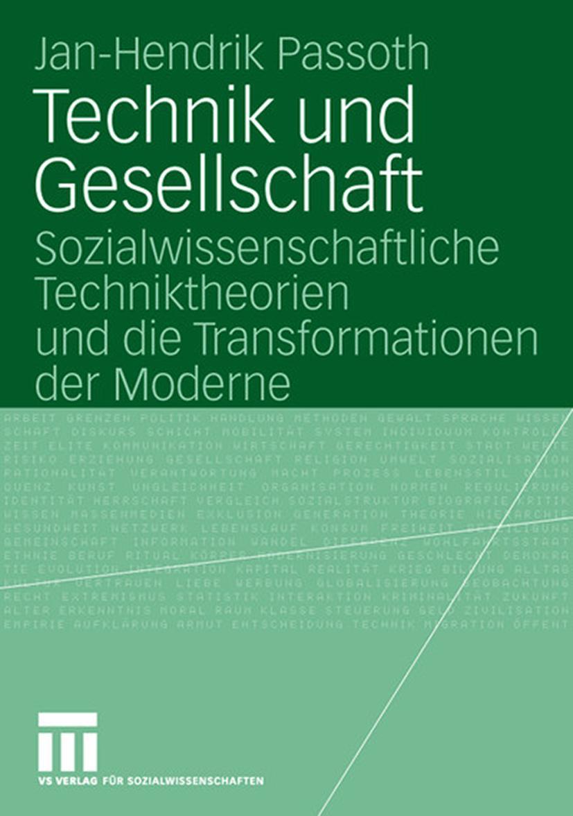 Vorderes Coverbild Technik und Gesellschaft
