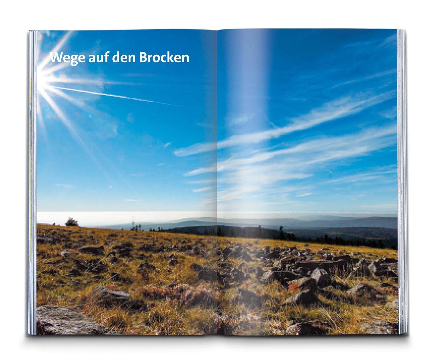 Beispielinhalt (Bild) KOMPASS Wanderlust Harz