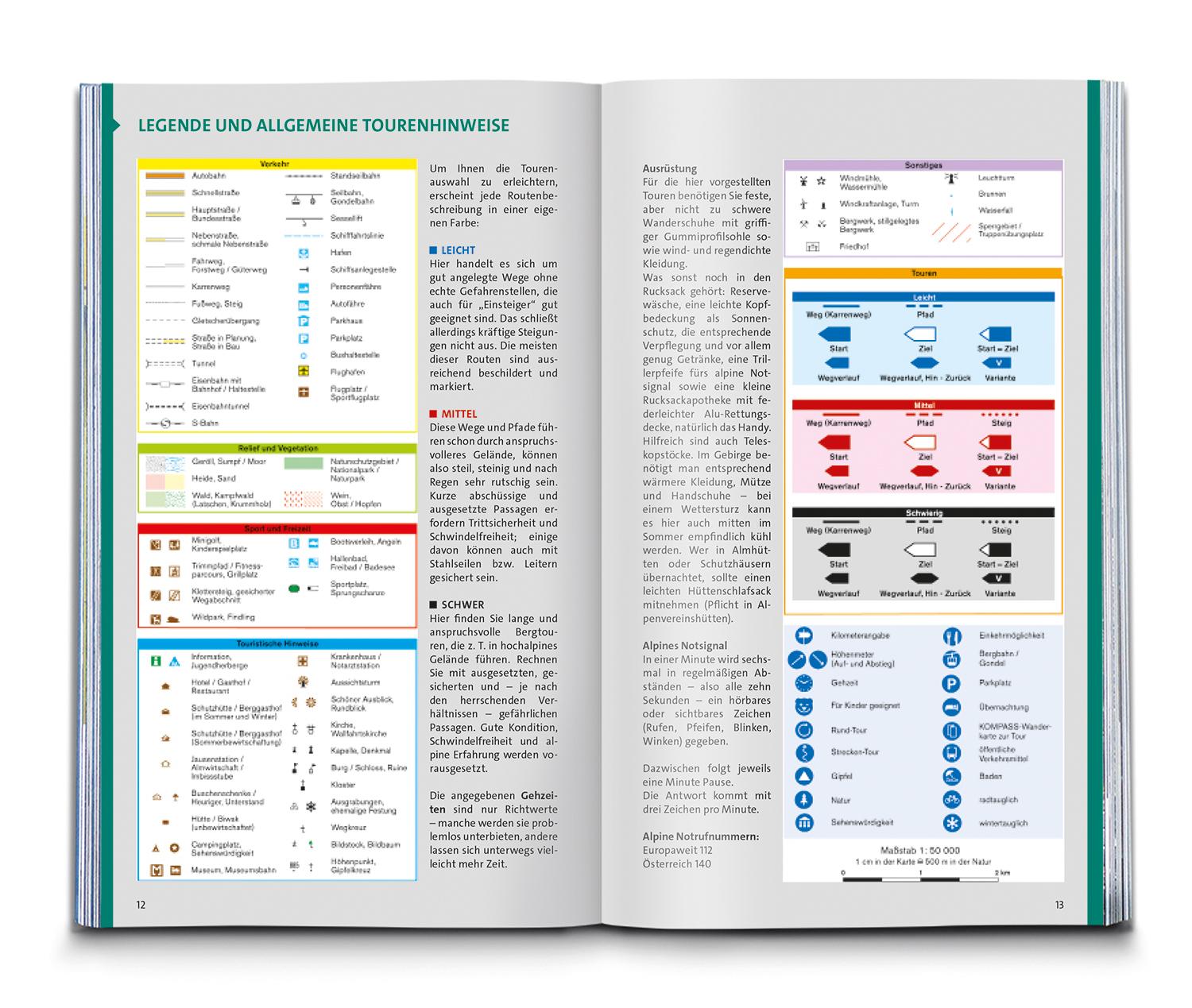 Beispielinhalt (Bild) KOMPASS Wanderlust Harz