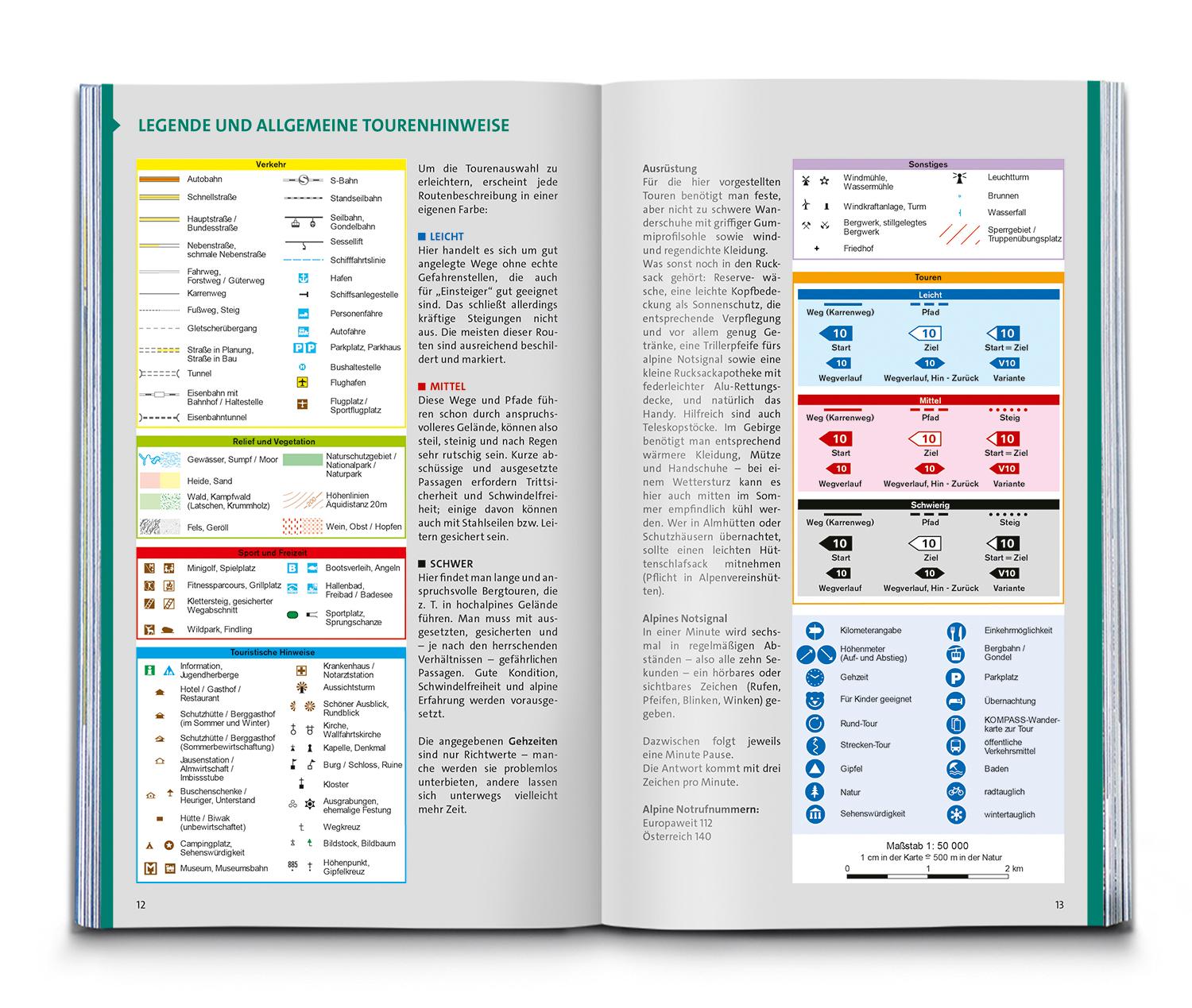 Beispielinhalt (Bild) KOMPASS Wanderlust Harz