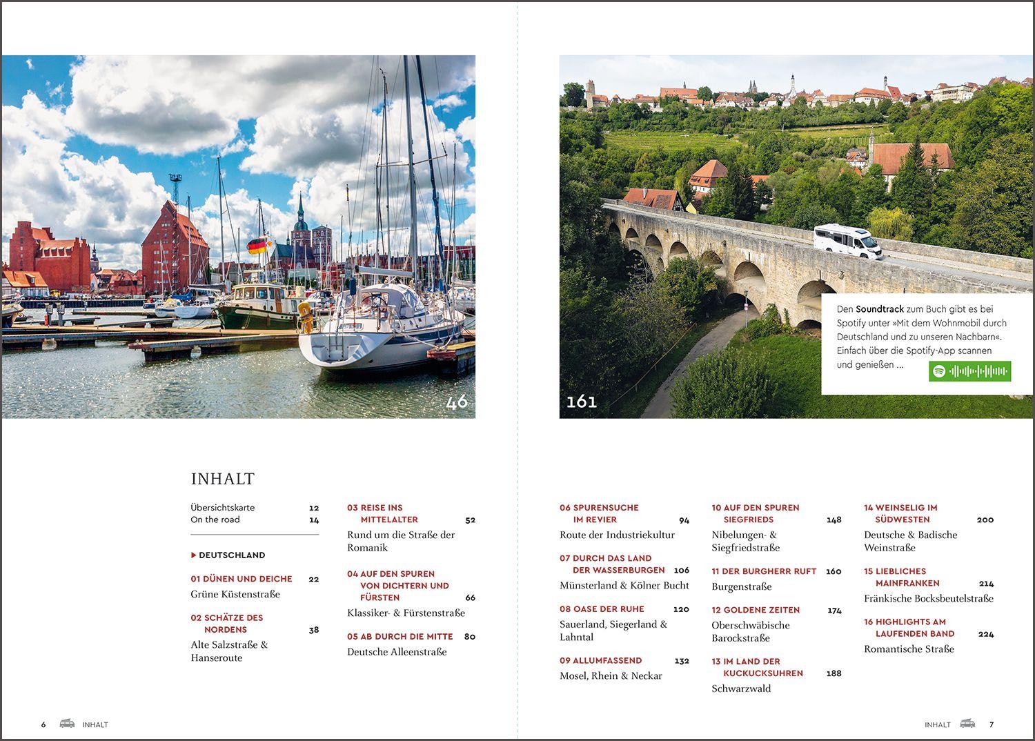 Beispielinhalt (Bild) KUNTH Mit dem Wohnmobil durch Deutschland und zu unseren Nachbarn