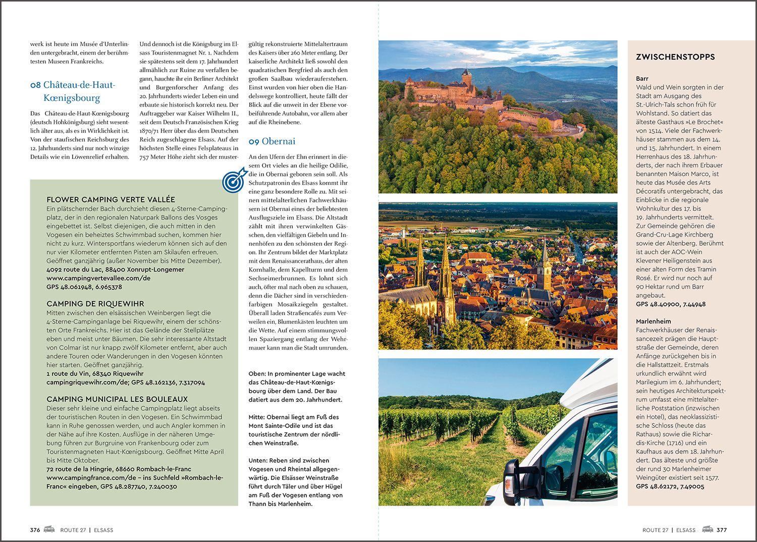 Beispielinhalt (Bild) KUNTH Mit dem Wohnmobil durch Deutschland und zu unseren Nachbarn