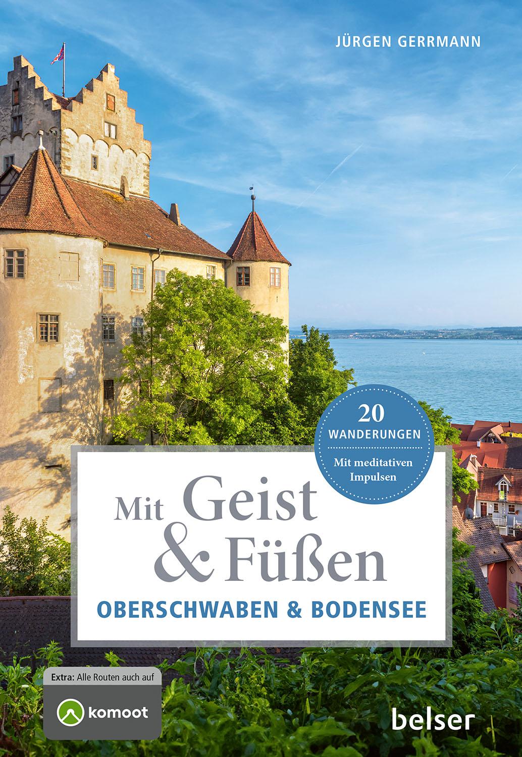 Vorderes Coverbild Mit Geist & Füßen in Oberschwaben und am Bodensee