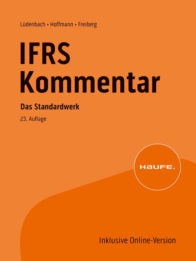 Vorderes Coverbild Haufe IFRS-Kommentar