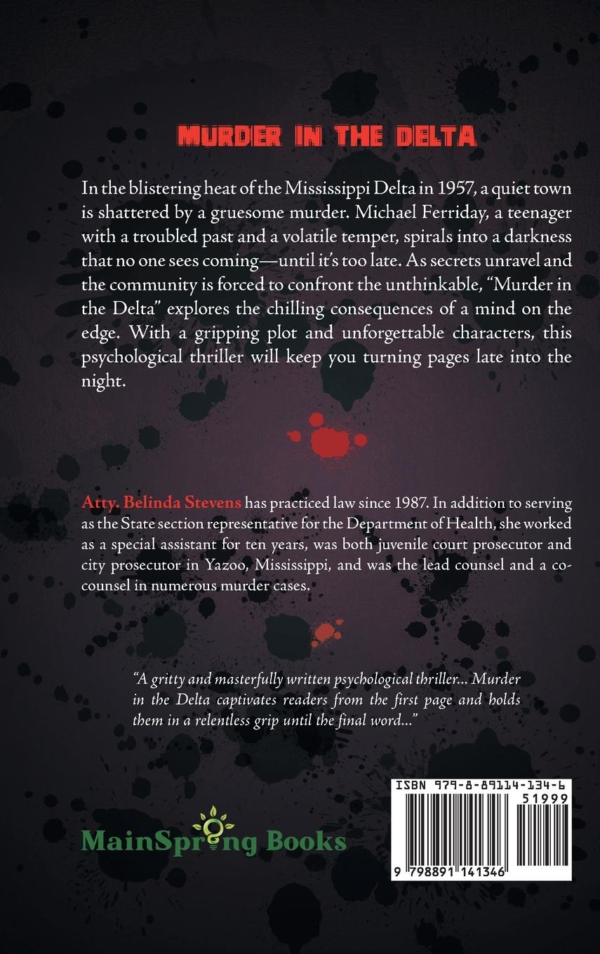 Rückseitencover Murder In The Delta