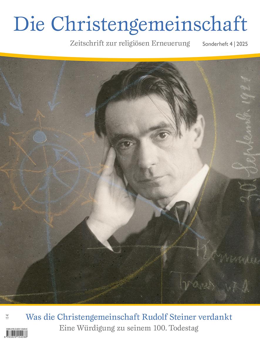 Vorderes Coverbild Was die Christengemeinschaft Rudolf Steiner verdankt