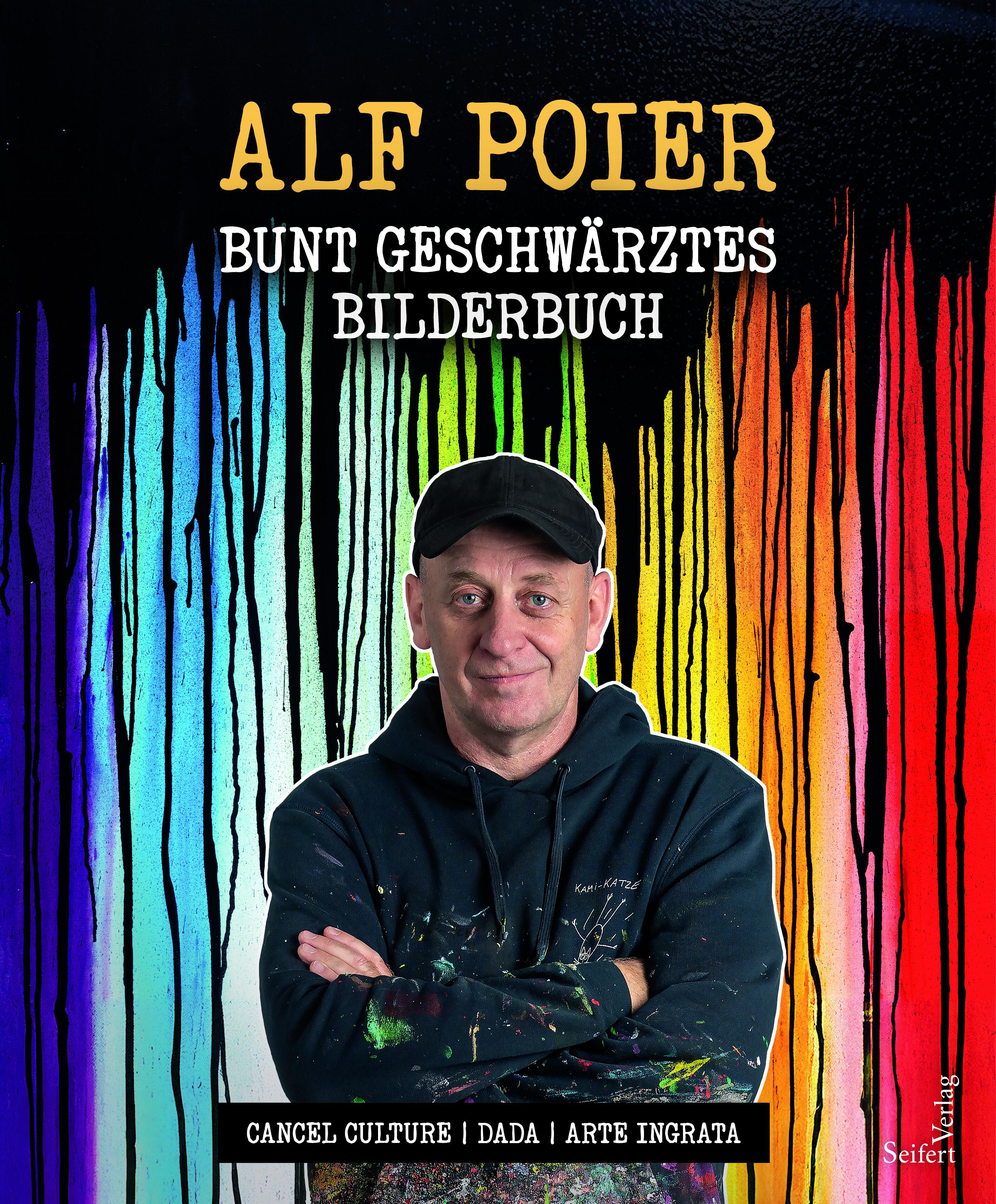Vorderes Coverbild Buntgeschwärztes Bilderbuch
