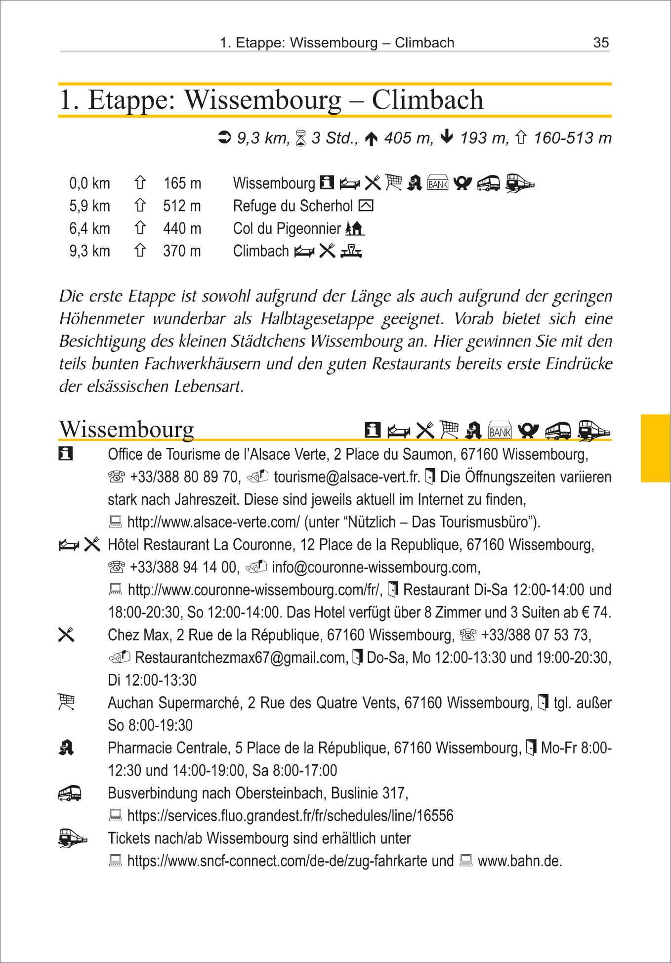 Beispielinhalt (Bild) Frankreich: GR 53/GR 5 Vogesendurchquerung von Wissembourg nach Belfort