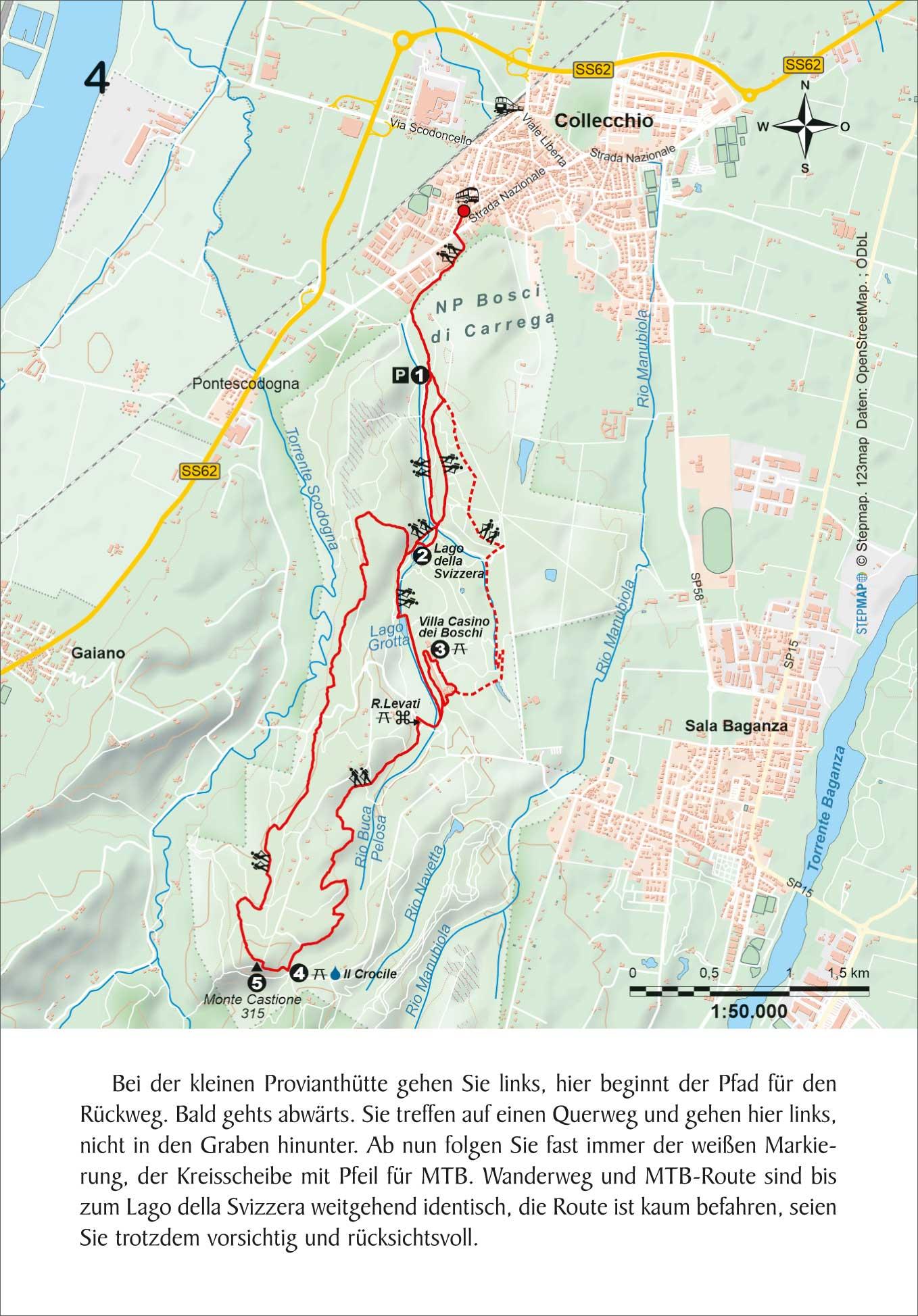 Beispielinhalt (Bild) Emilia-Romagna 31 Touren im Hügel- und Bergland des Apennin