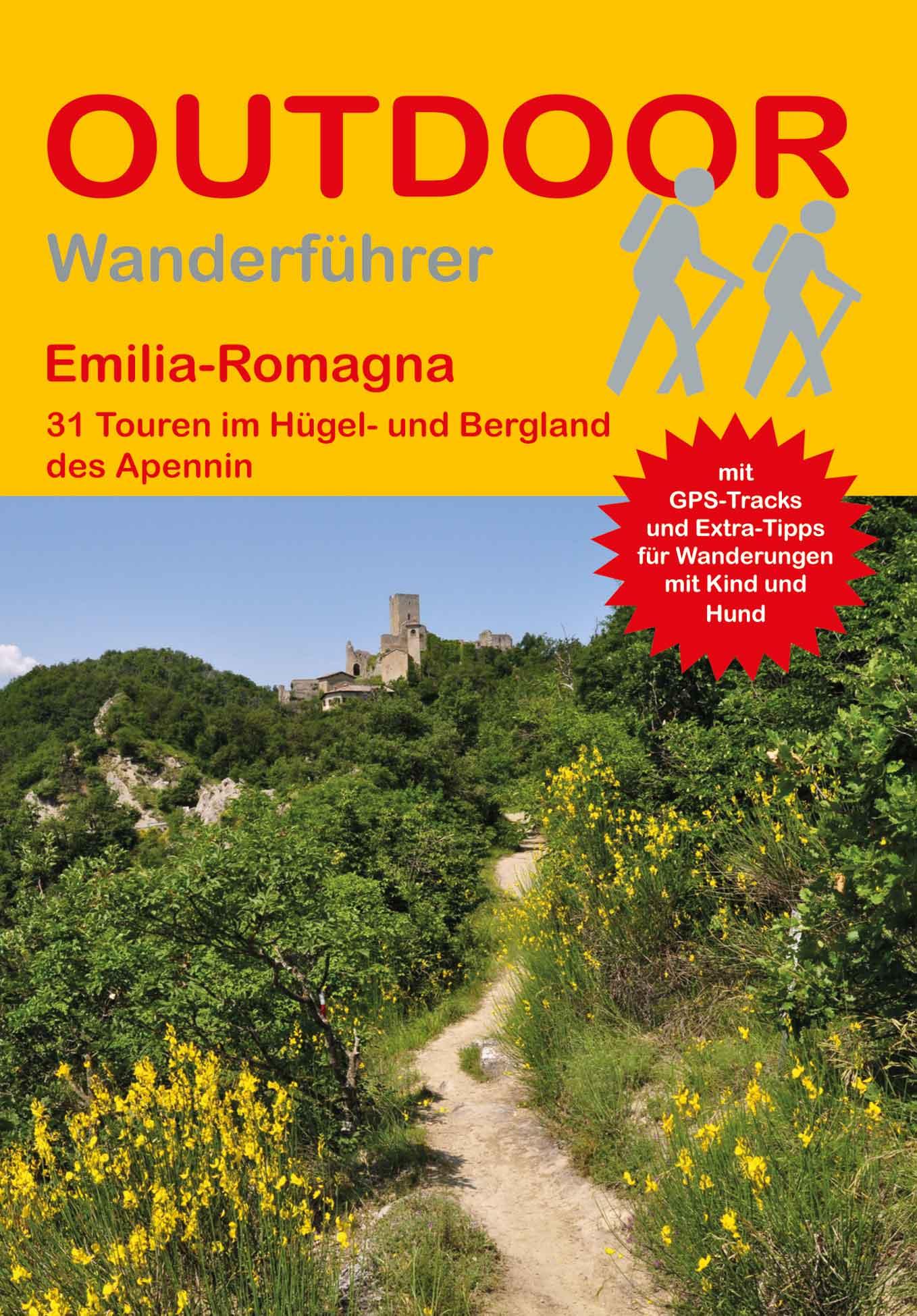 Vorderes Coverbild Emilia-Romagna 31 Touren im Hügel- und Bergland des Apennin