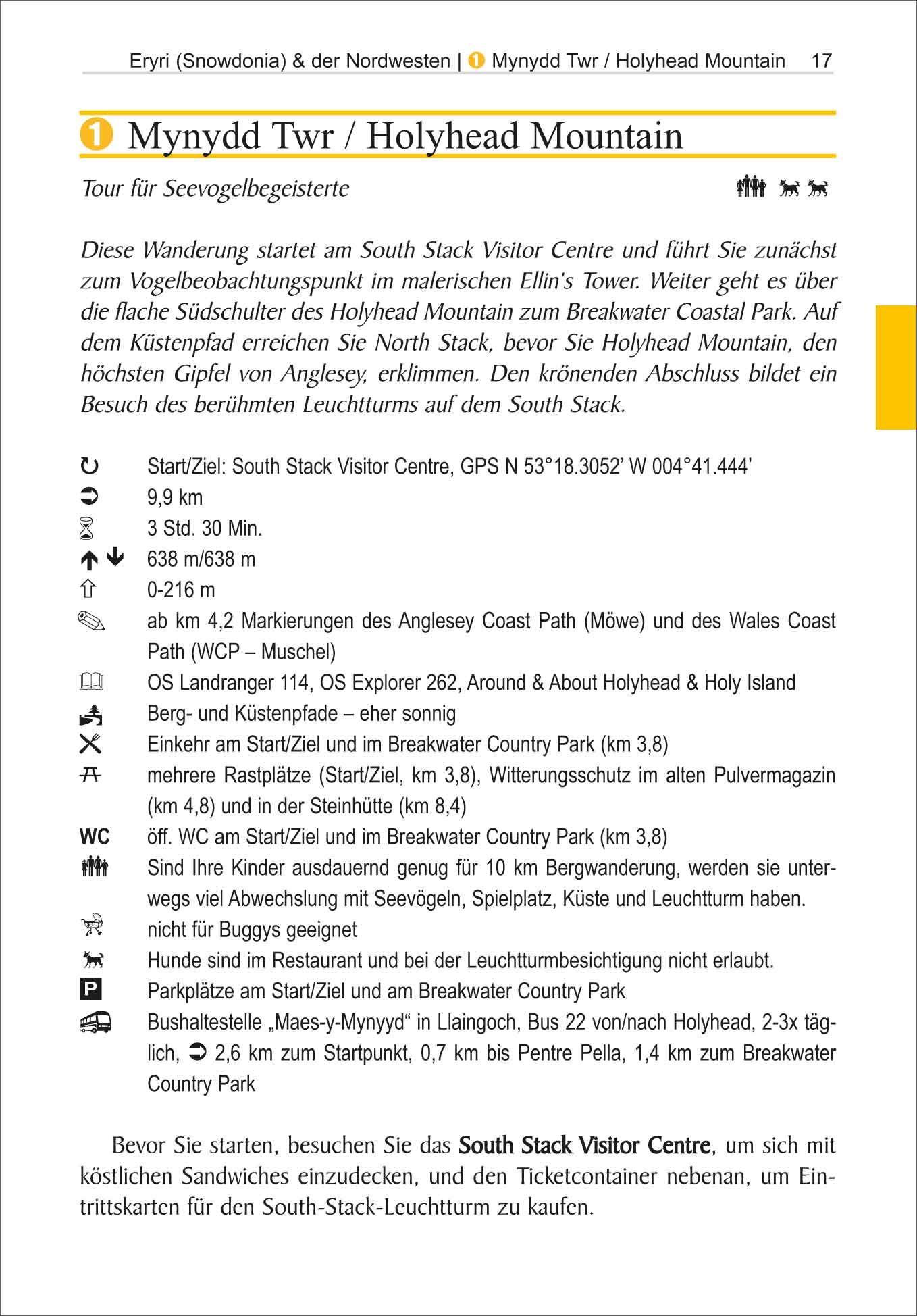 Beispielinhalt (Bild) Wales 31 Touren in den Bergen und an der Küste