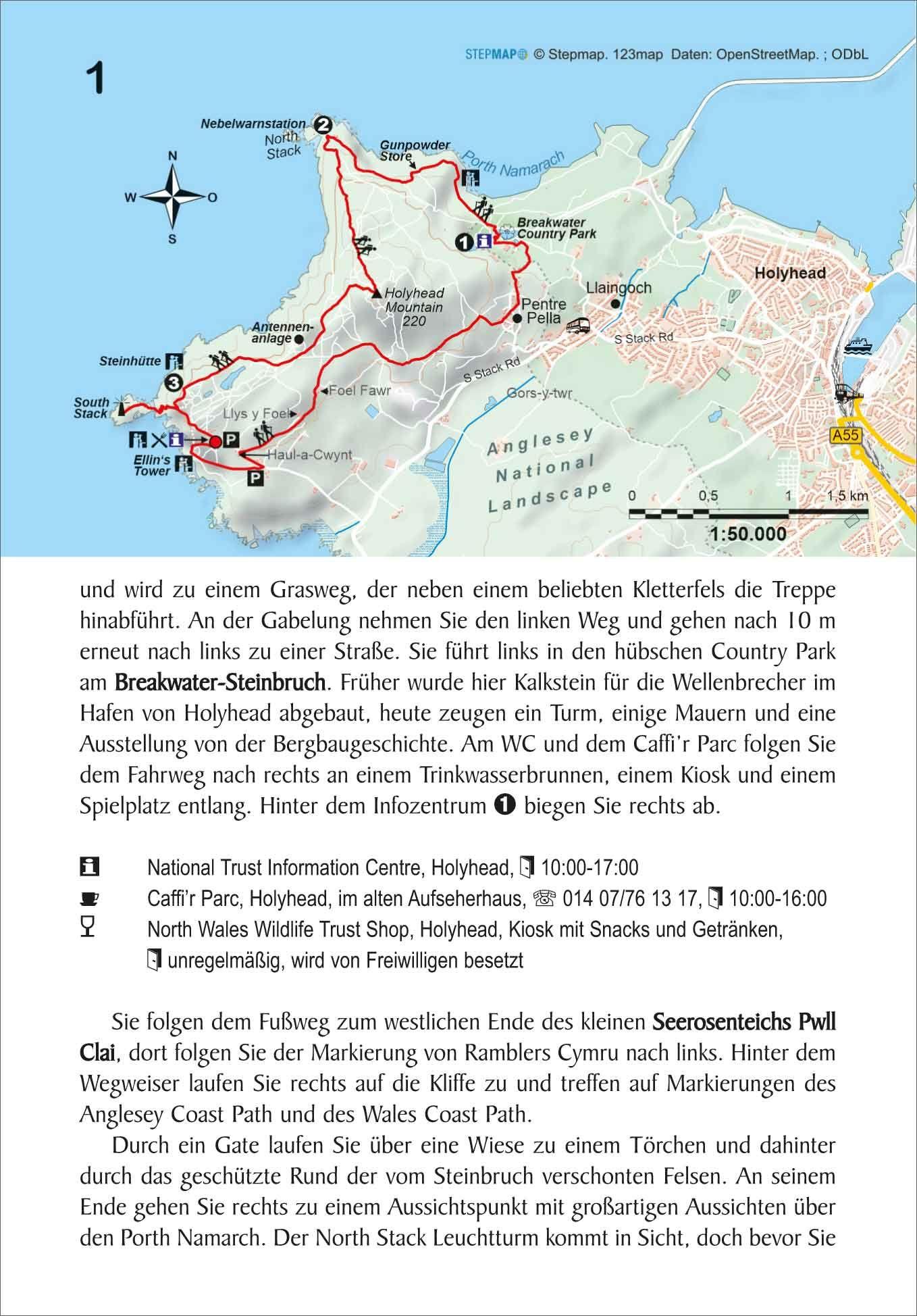 Beispielinhalt (Bild) Wales 31 Touren in den Bergen und an der Küste