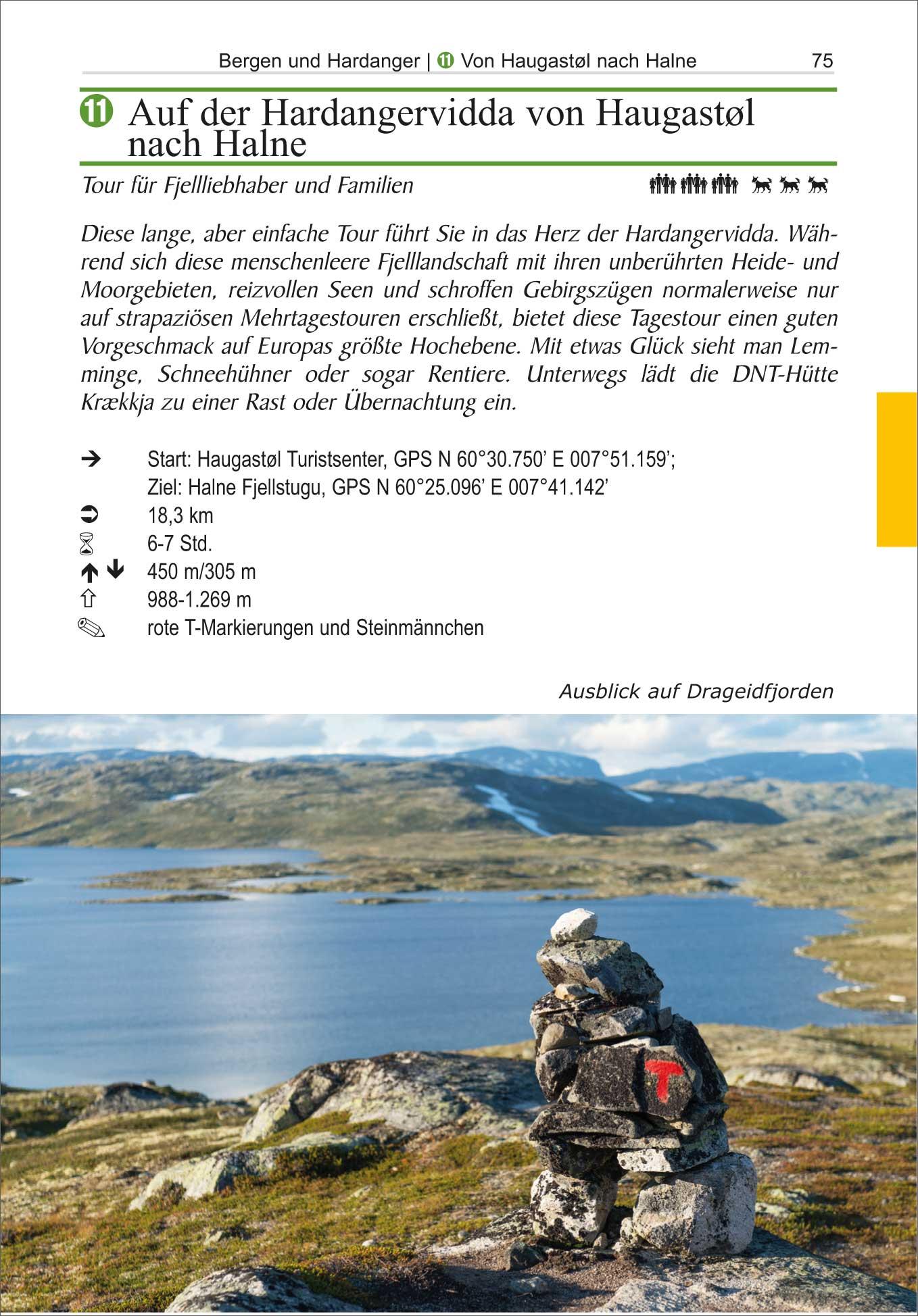 Beispielinhalt (Bild) Fjordnorwegen 25 Touren zwischen Atlantik und Jotunheimen