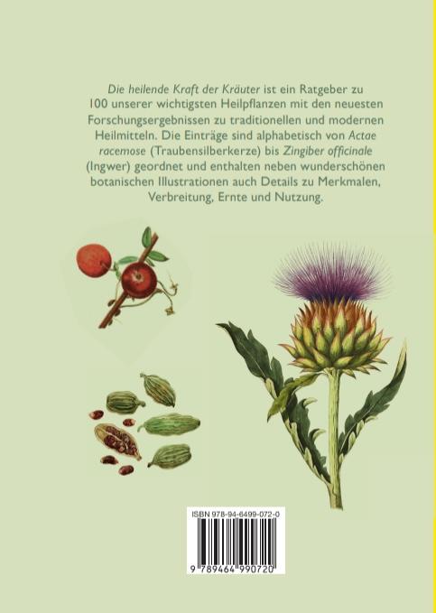 Rückseitencover Die heilende Kraft der Kräuter
