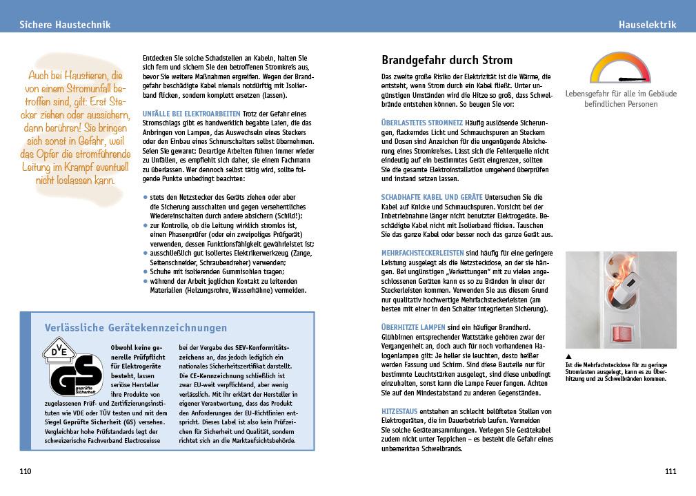 Beispielinhalt (Bild) Sicherheit rund um Ihr Zuhause