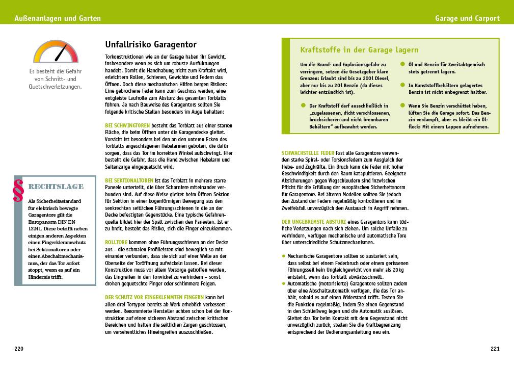 Beispielinhalt (Bild) Sicherheit rund um Ihr Zuhause