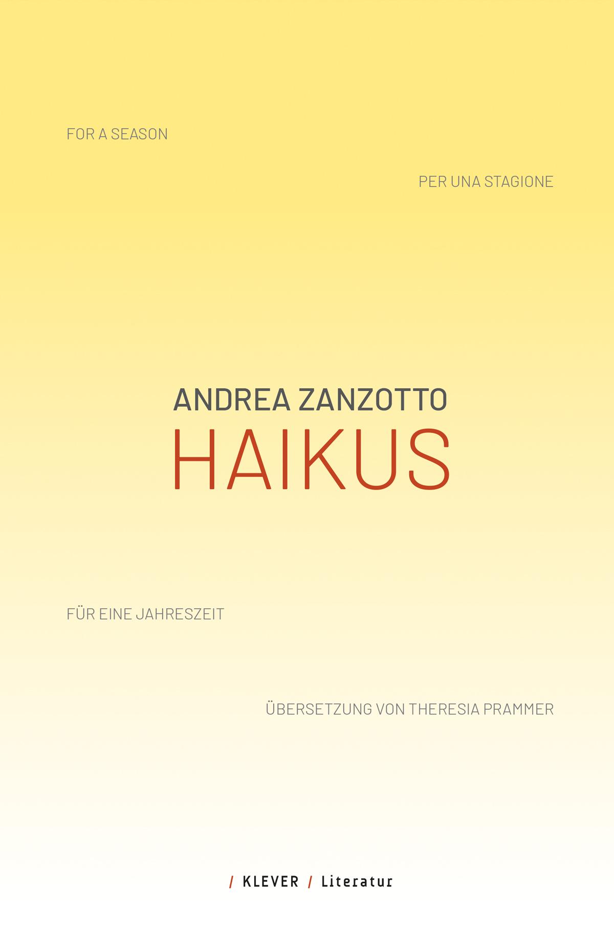 Vorderes Coverbild Haikus
