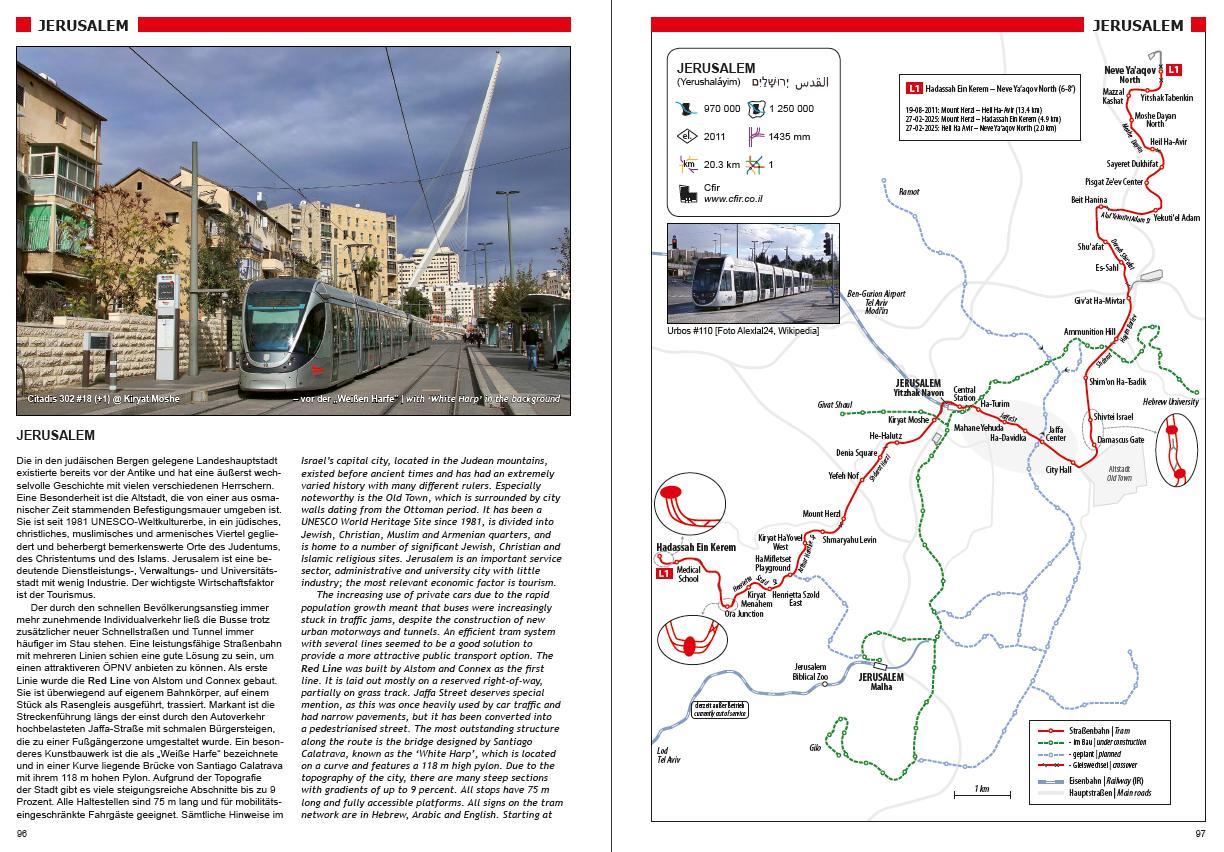 Beispielinhalt (Bild) Tram Atlas Nordafrika & Naher Osten