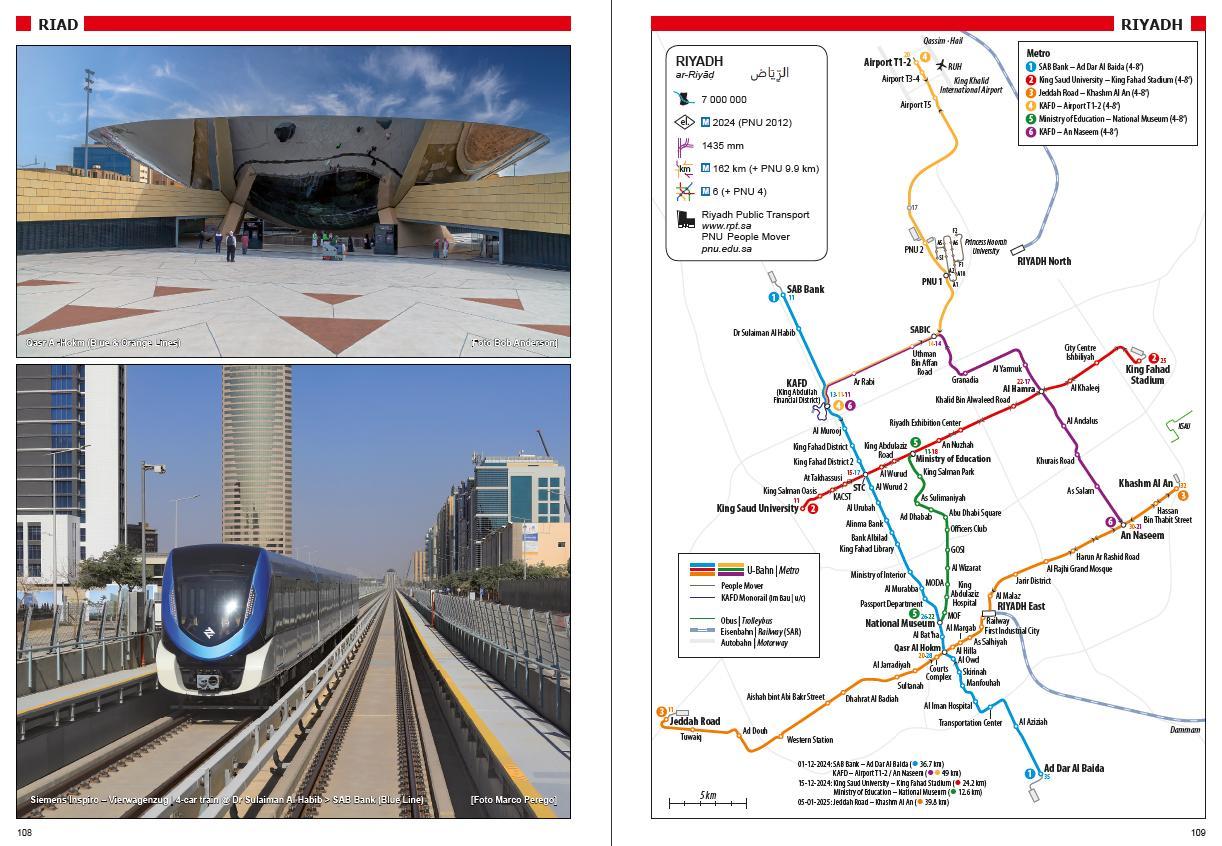 Beispielinhalt (Bild) Tram Atlas Nordafrika & Naher Osten