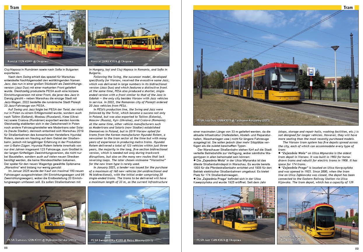 Beispielinhalt (Bild) U-Bahn, S-Bahn & Tram in Warszawa