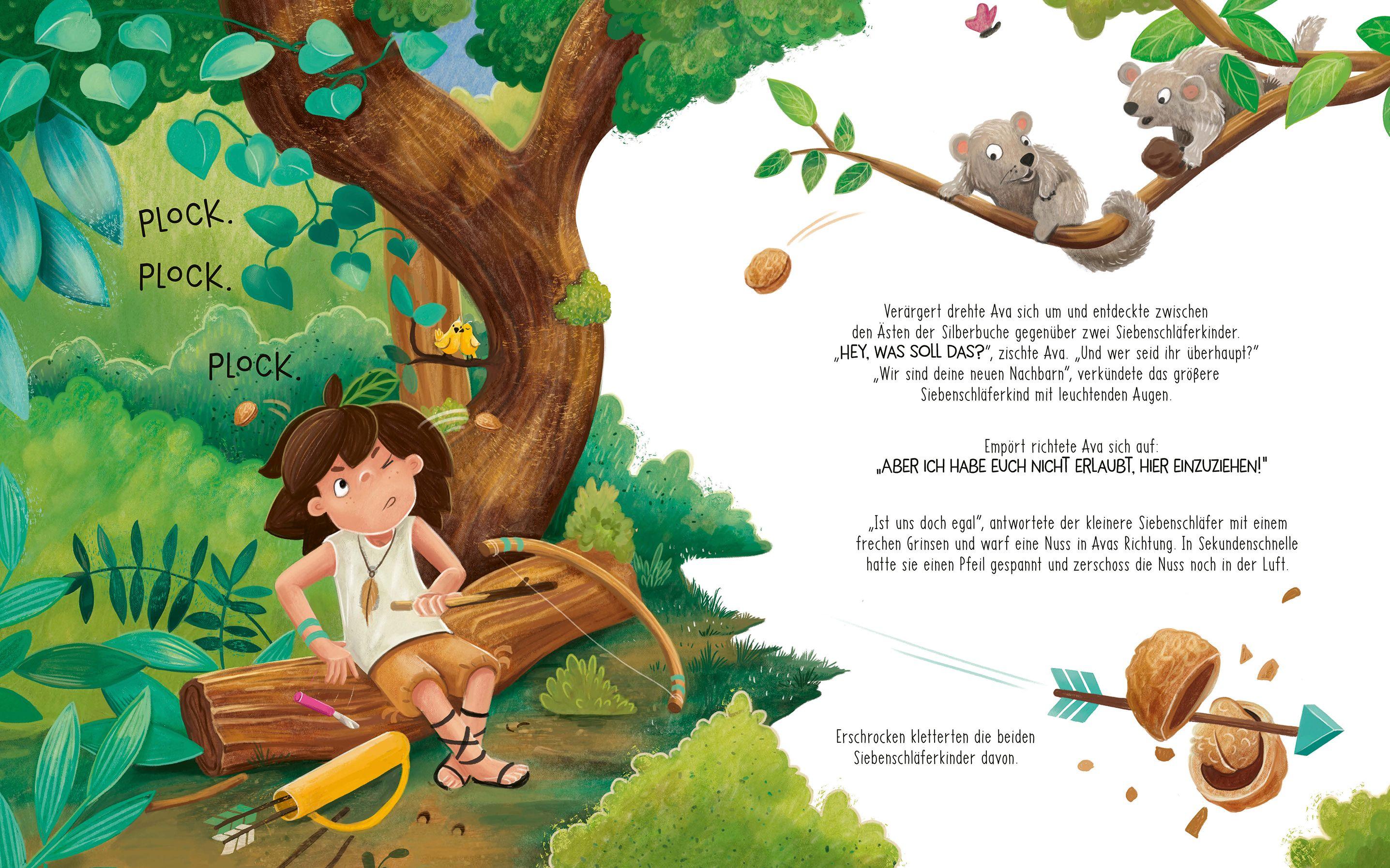 Beispielinhalt (Bild) Ava, die Starke - Ein ganzer Wald für mich