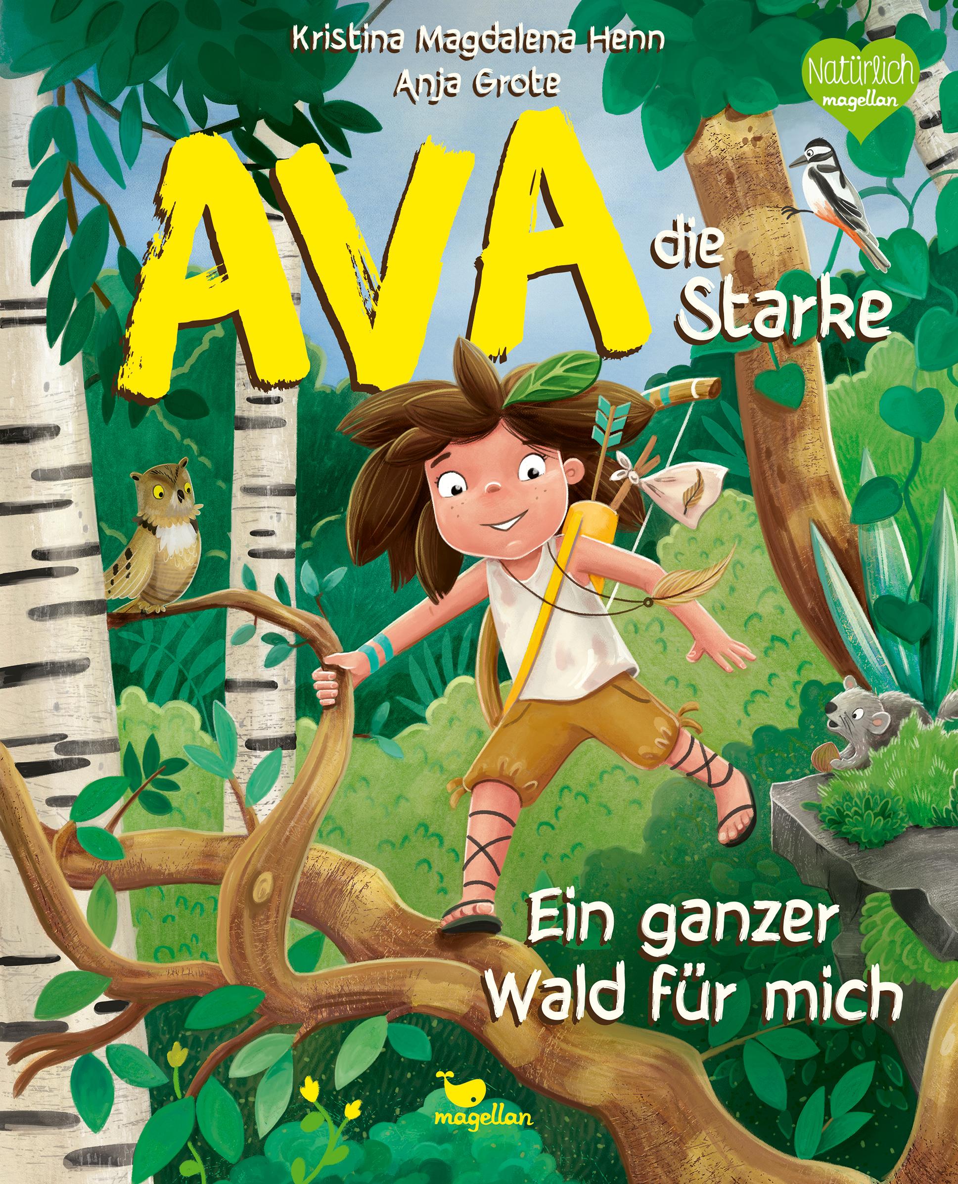 Vorderes Coverbild Ava, die Starke - Ein ganzer Wald für mich