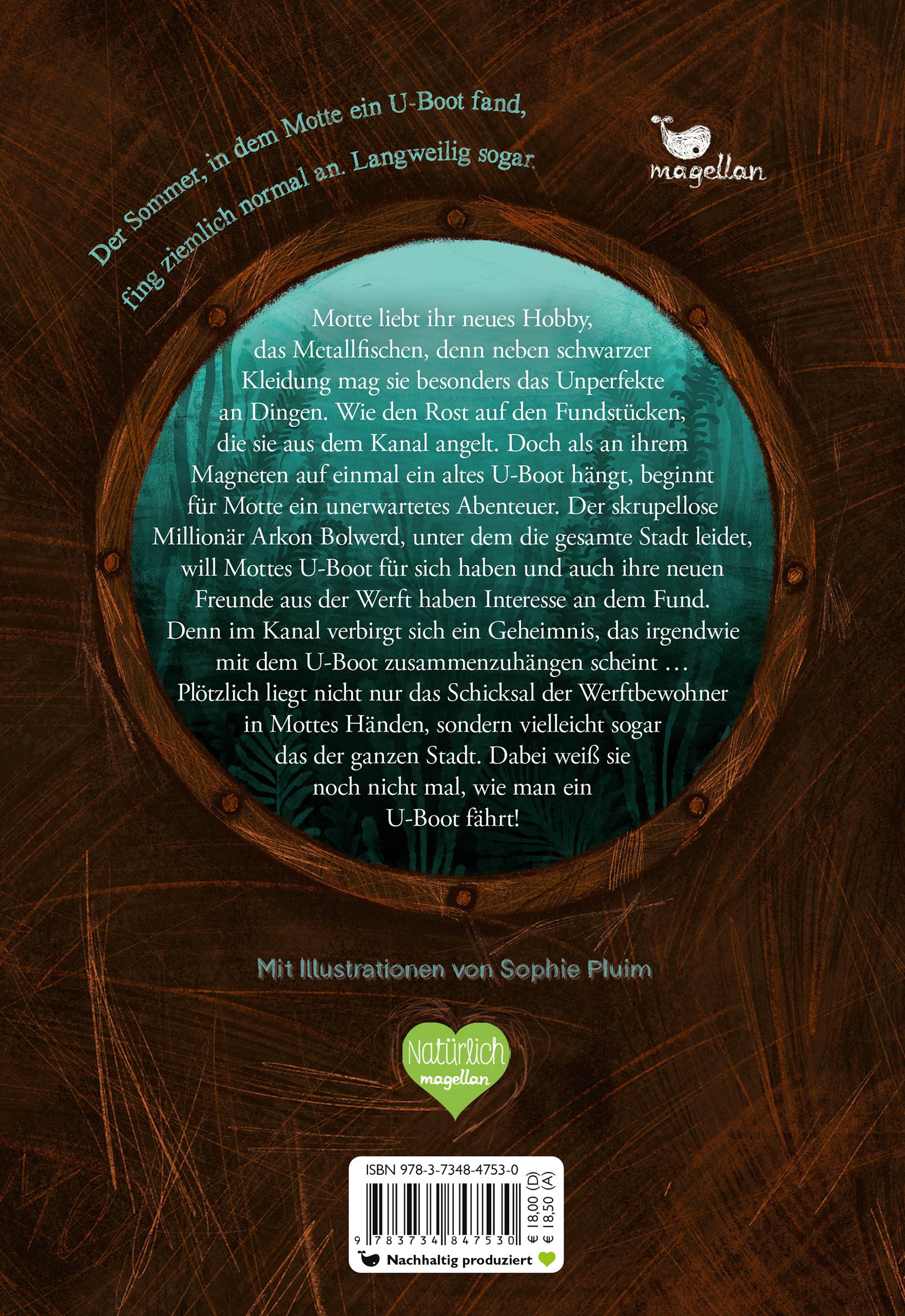 Rückseitencover Motte und die Metallfischer