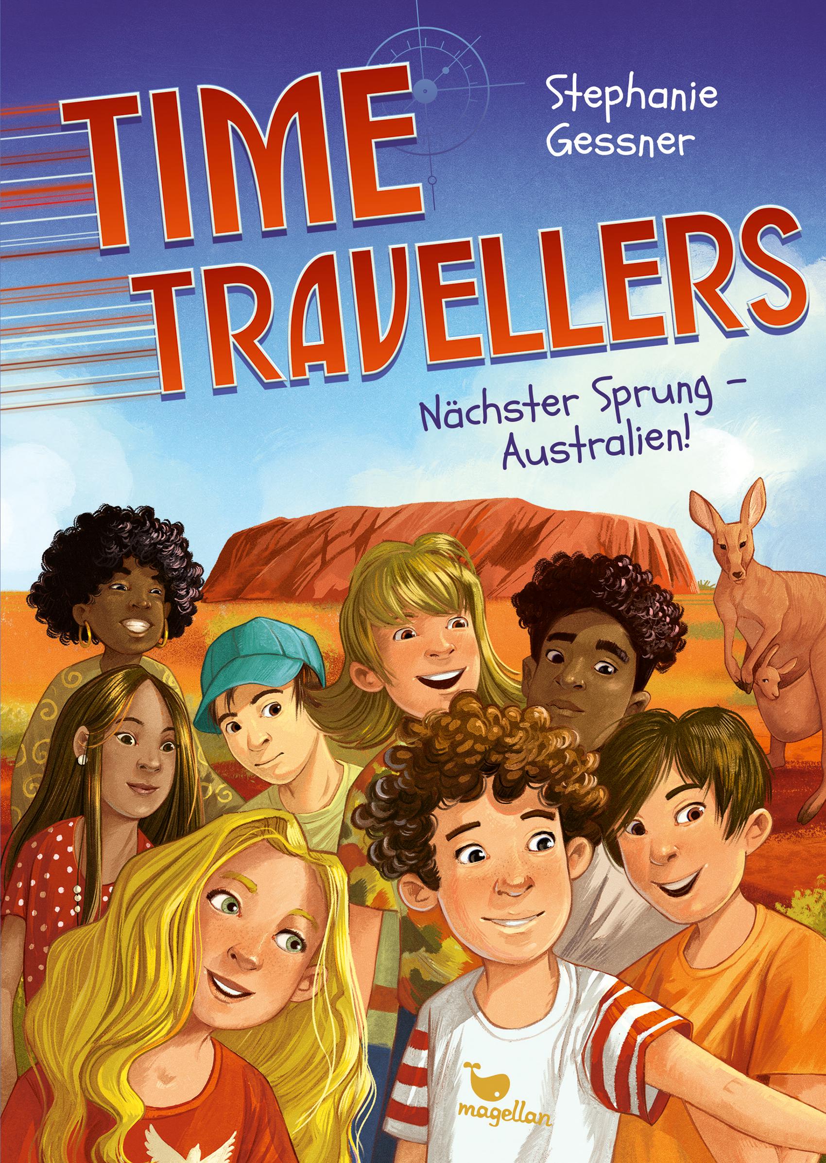 Vorderes Coverbild Time Travellers - Nächster Sprung - Australien!