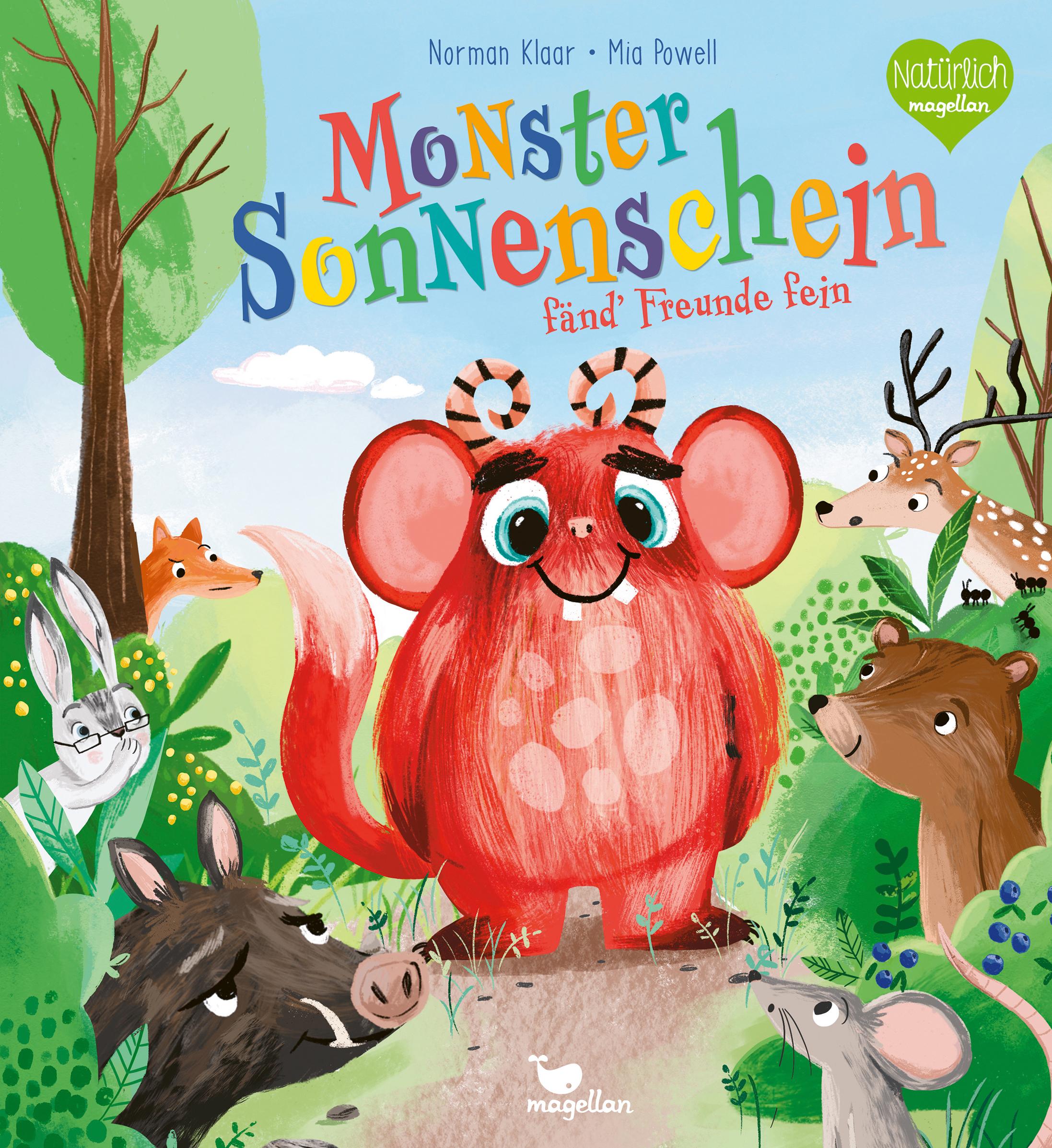 Vorderes Coverbild Monster Sonnenschein fänd' Freunde fein