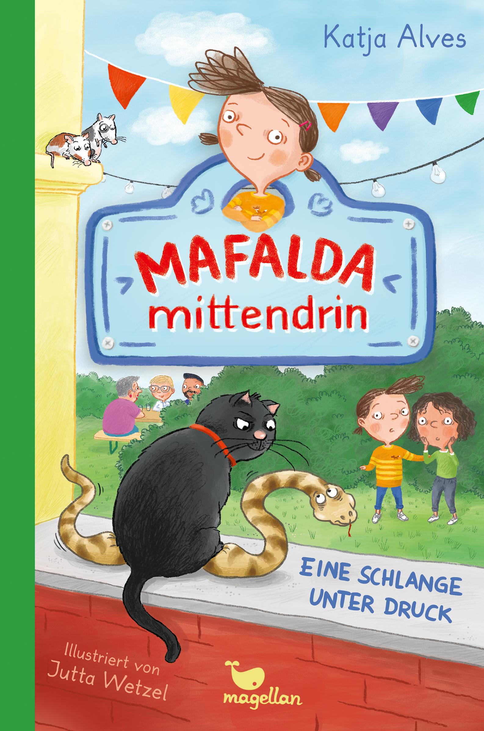 Vorderes Coverbild Mafalda mittendrin - Eine Schlange unter Druck