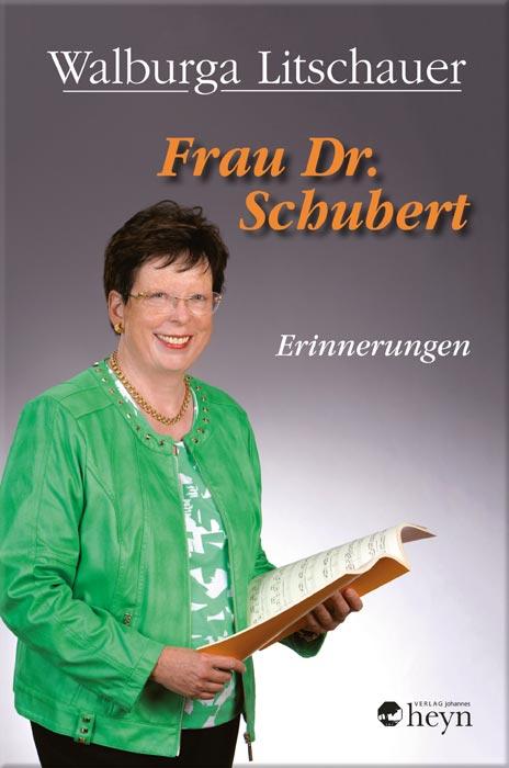 Vorderes Coverbild Frau Dr. Schubert