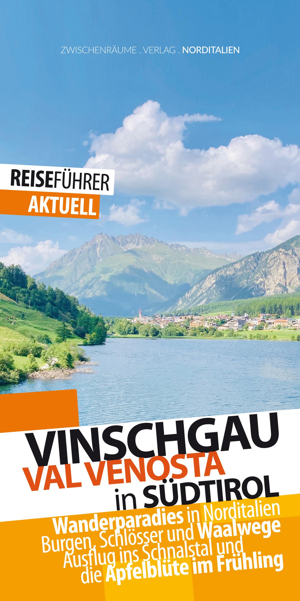Vorderes Coverbild Vinschgau-Reiseführer