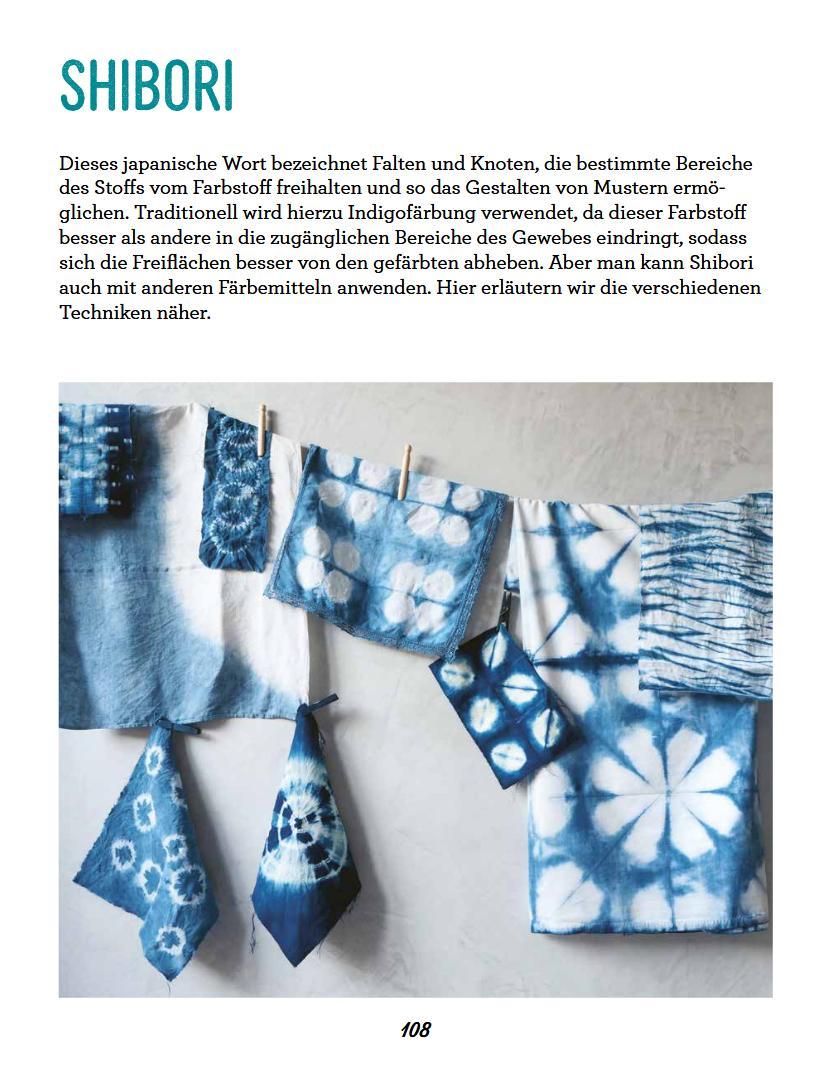 Beispielinhalt (Bild) Farbenfroh färben mit Pflanzen - leicht gemacht