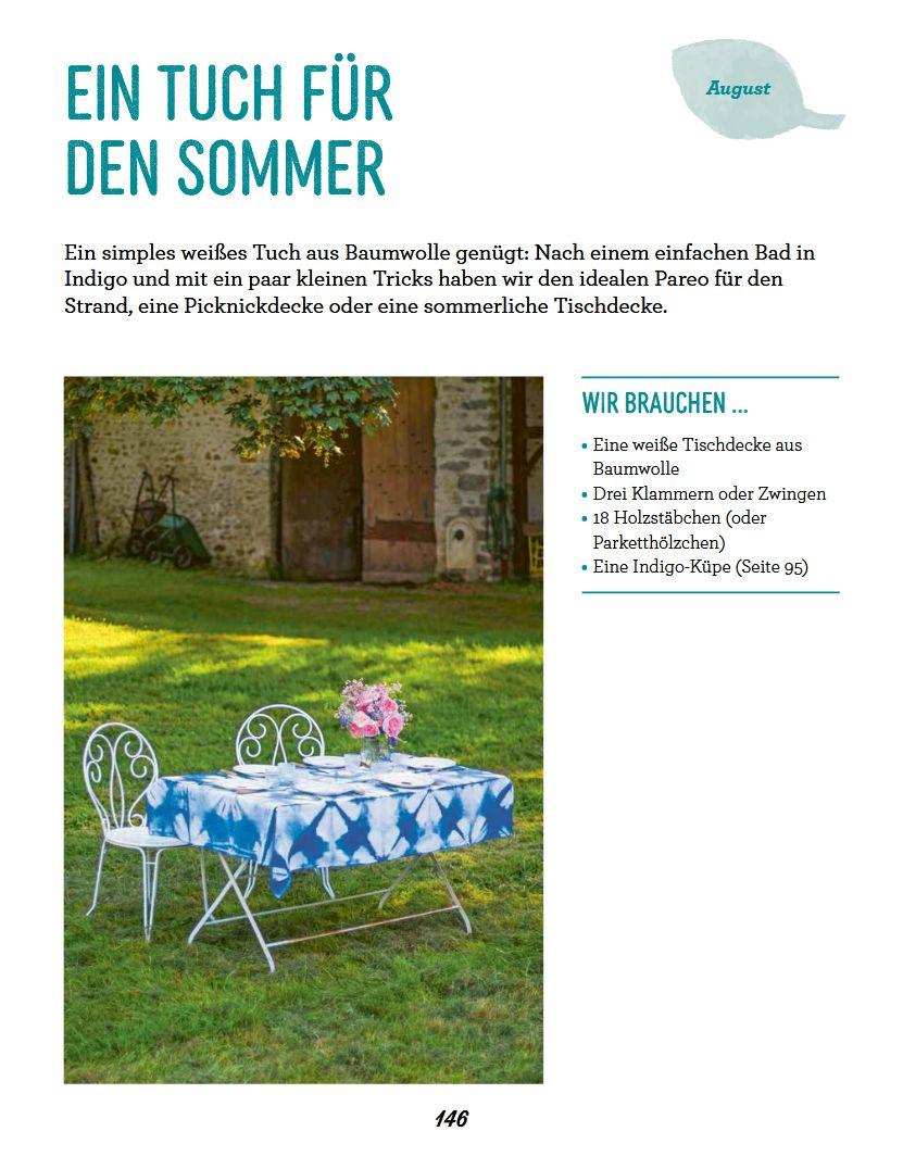 Beispielinhalt (Bild) Farbenfroh färben mit Pflanzen - leicht gemacht