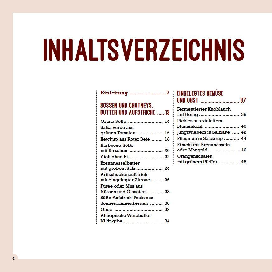 Beispielinhalt (Bild) Natürlich - Hausgemacht - Würzig