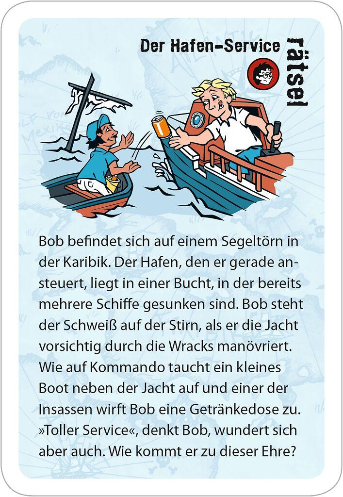 Beispielinhalt (Bild) black stories junior Endlich Ferien!
