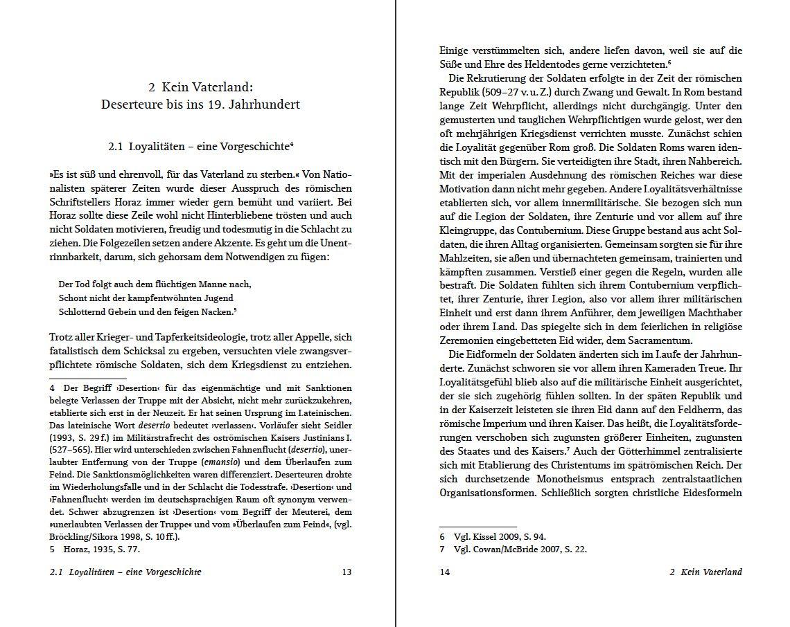 Beispielinhalt (Bild) Deserteure