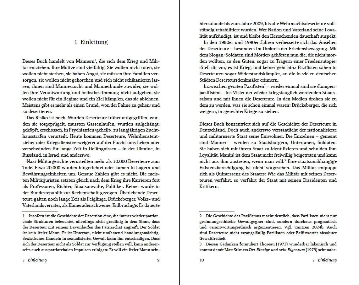 Beispielinhalt (Bild) Deserteure