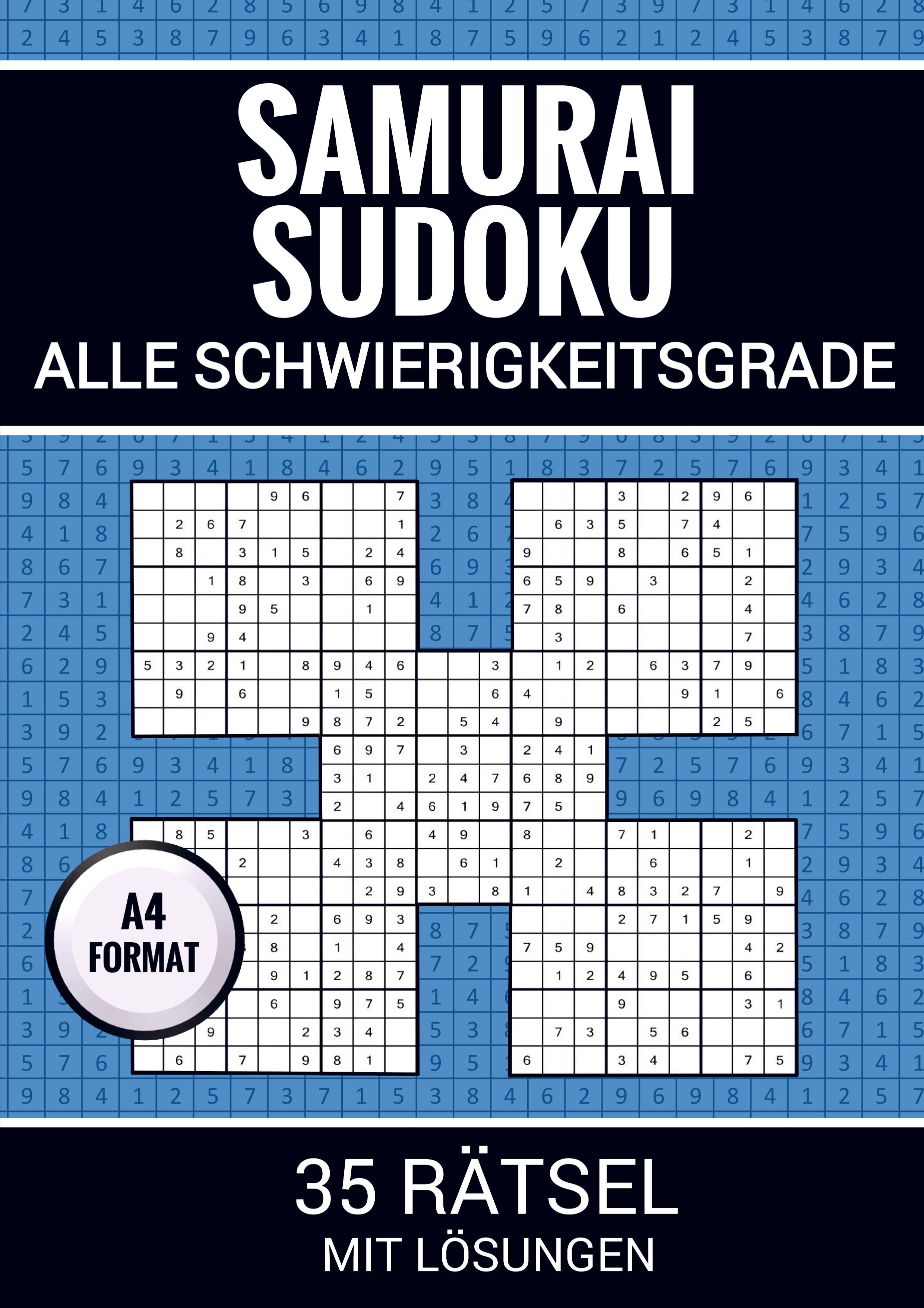 Vorderes Coverbild Samurai Sudoku - 35 Rätsel mit Lösungen
