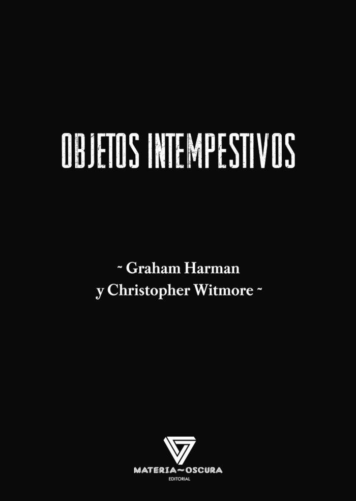 Vorderes Coverbild Objetos intempestivos