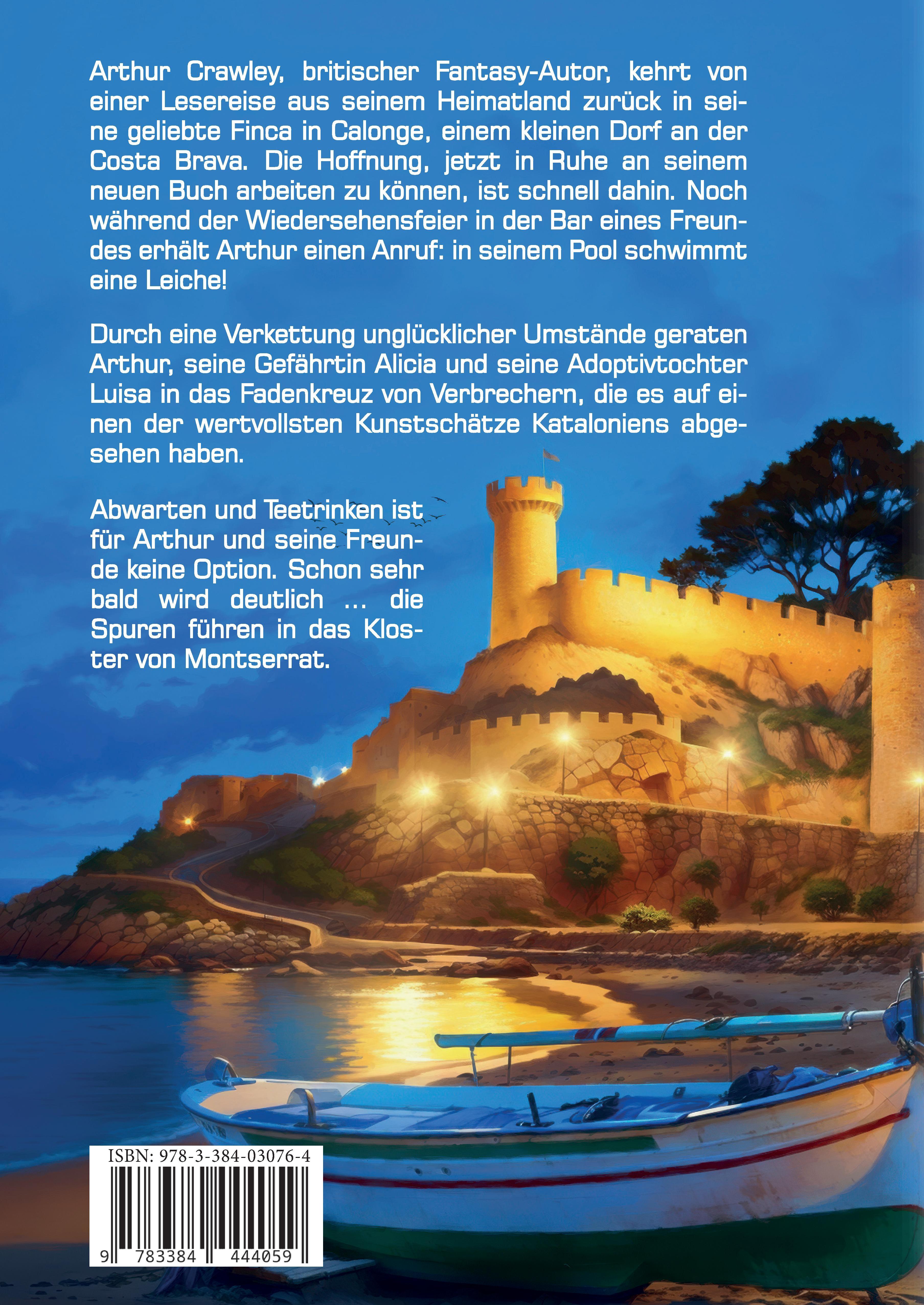 Rückseitencover ARTHUR - Die Schwarze  Madonna von  Montserrat