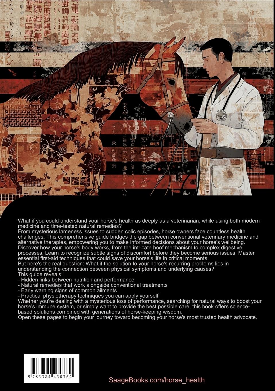 Rückseitencover Horse Health: A Complete Guide to Equine Anatomy and Natural Medicine