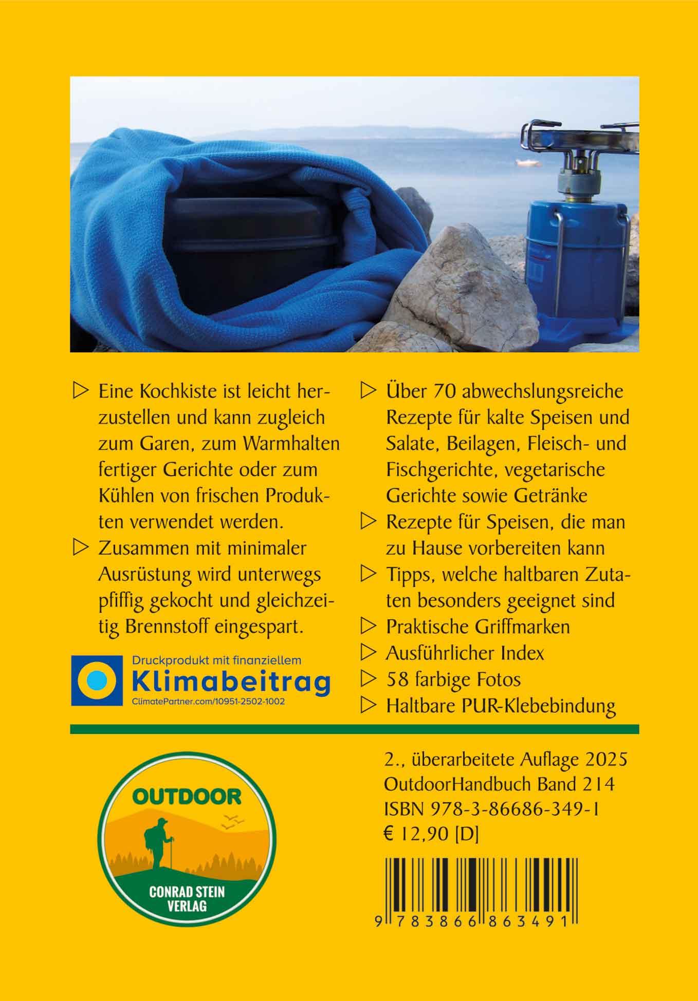 Rückseitencover Unterwegs mit der Kochkiste