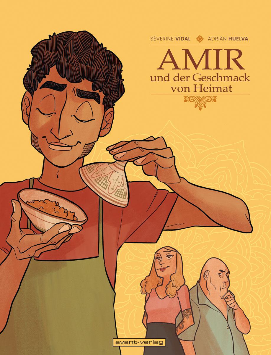 Vorderes Coverbild Amir und der Geschmack von Heimat