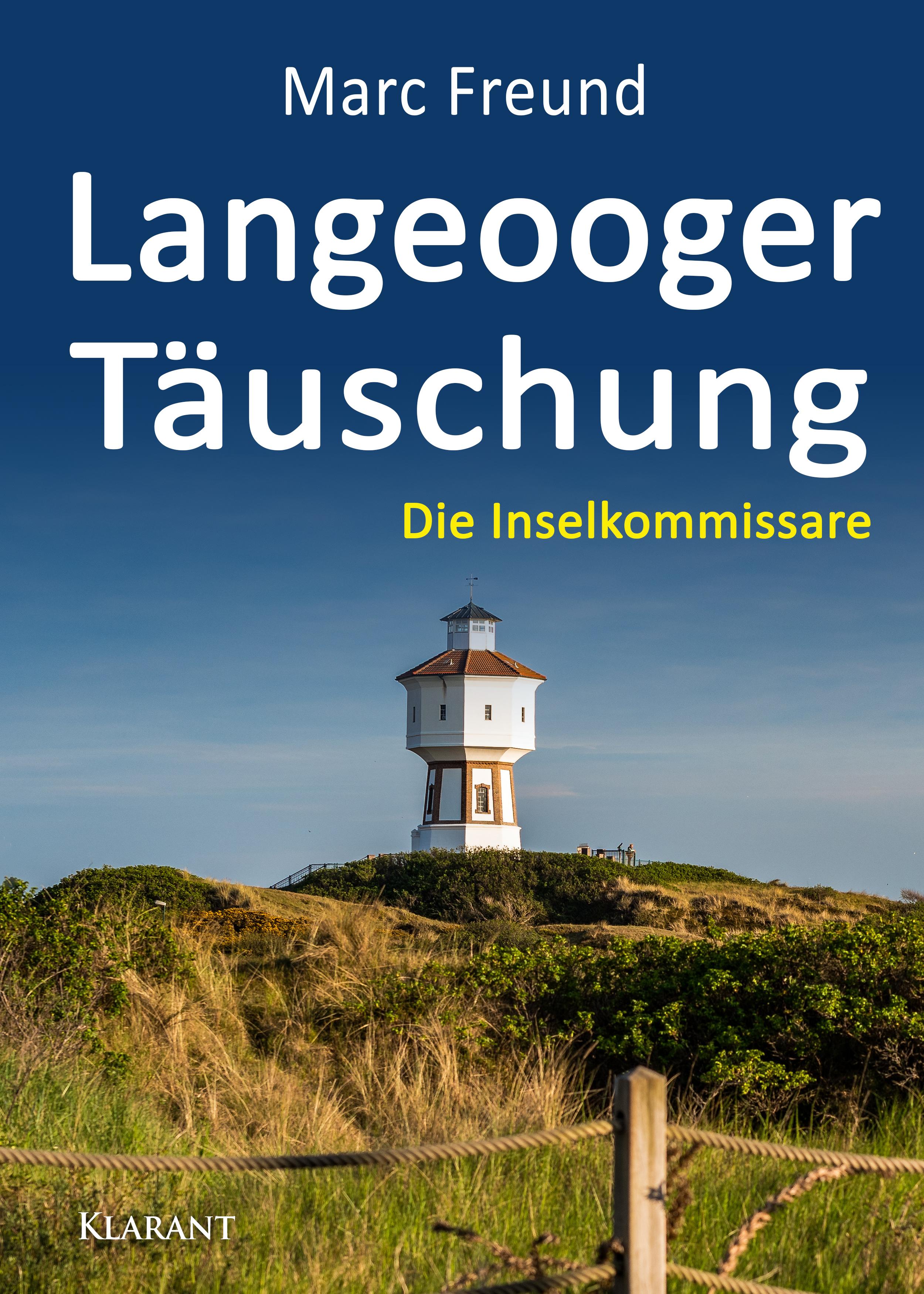 Vorderes Coverbild Langeooger Täuschung. Ostfrieslandkrimi