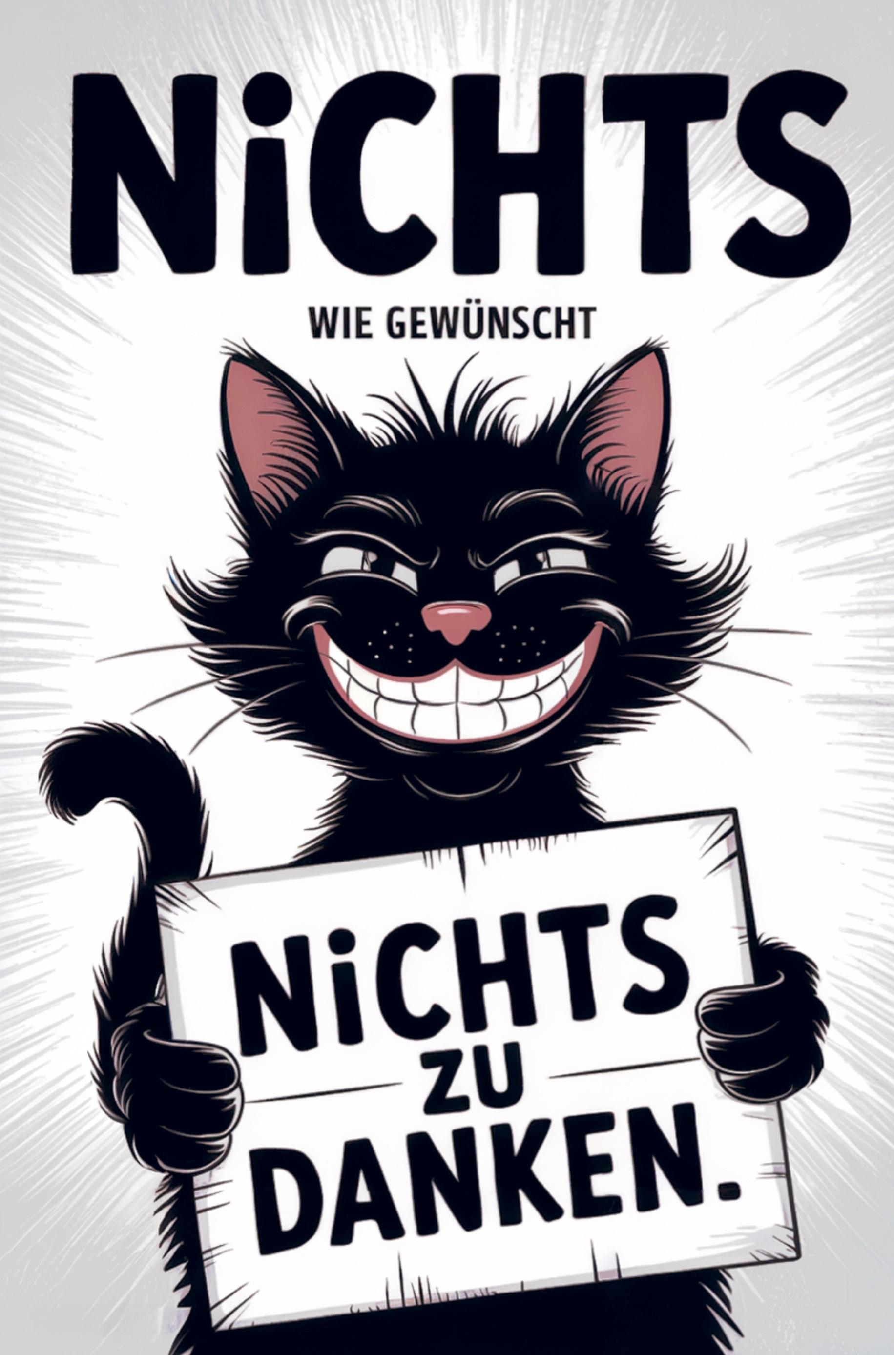 Vorderes Coverbild NICHTS - Wie gewünscht: Die ultimative Antwort auf "Ich will nichts"